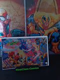 XMEN comic book size  Metal art print signed by Sajad Shah with COA