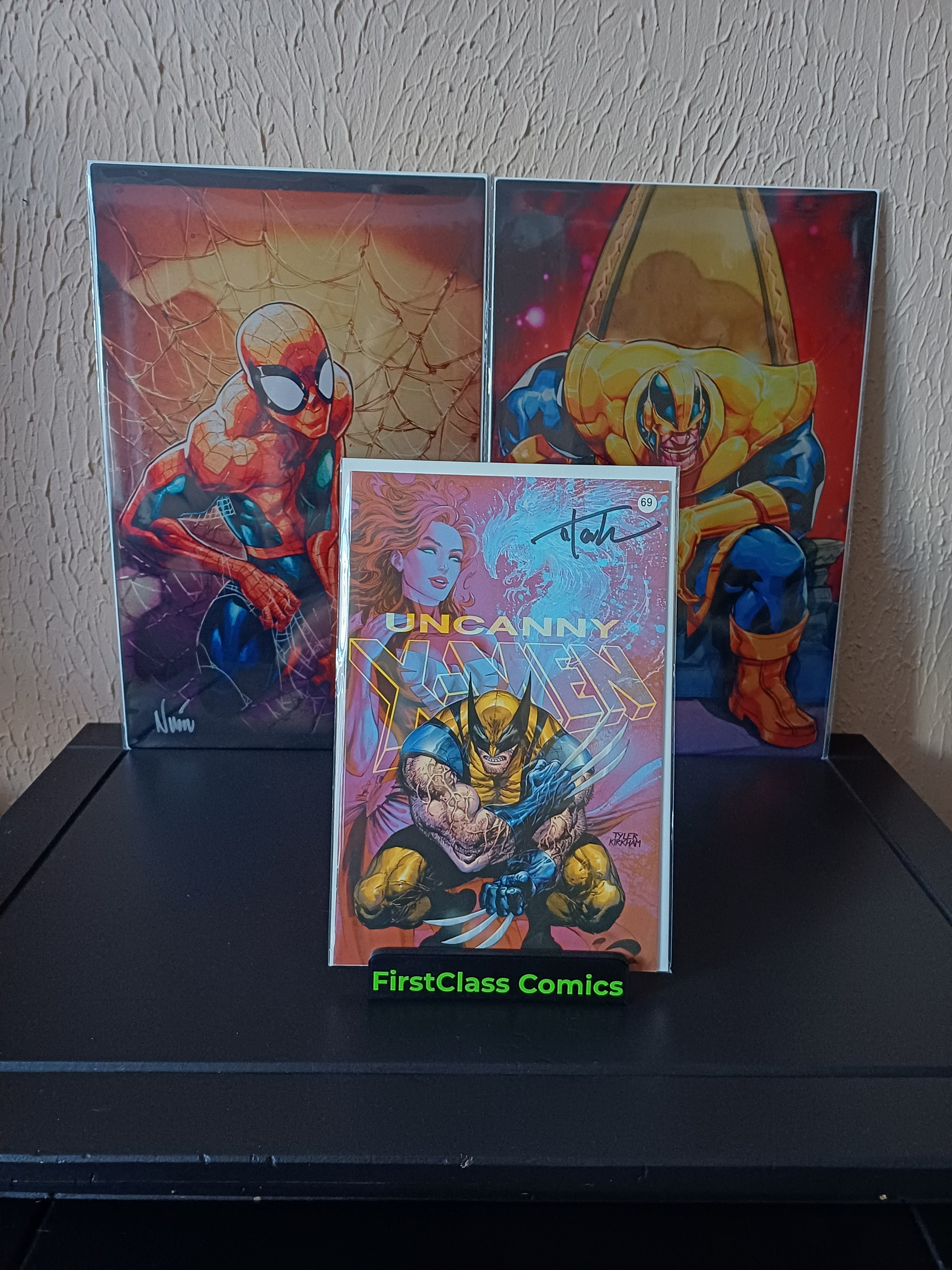 Uncanny X-Men 19 SIGNED Tyler Kirkham EXCLUSIVE Variant w/COA WOLVERINE