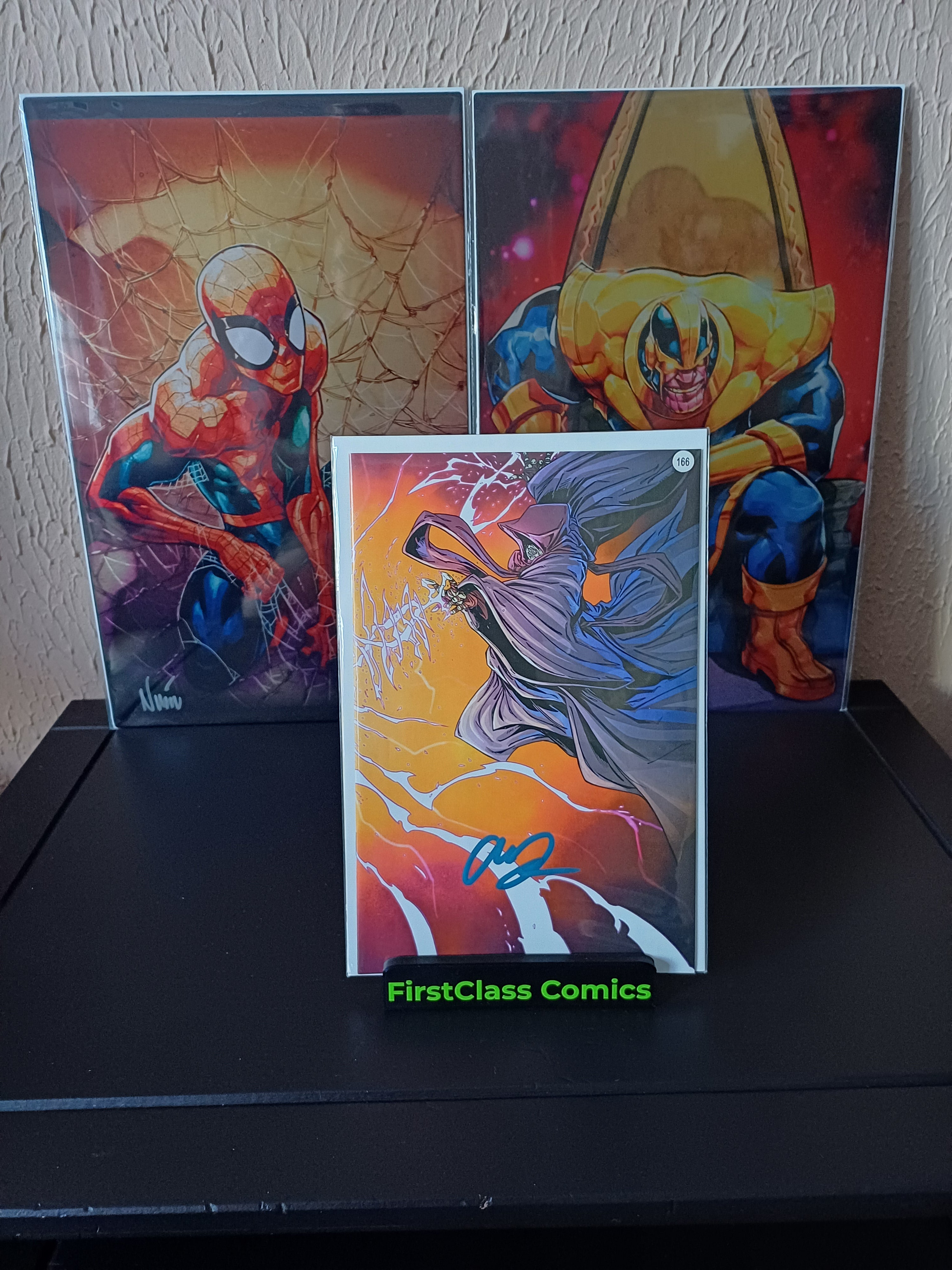 Canto #1 Connecting Cover B Virgin SIGNED by Drew Zucker With COA