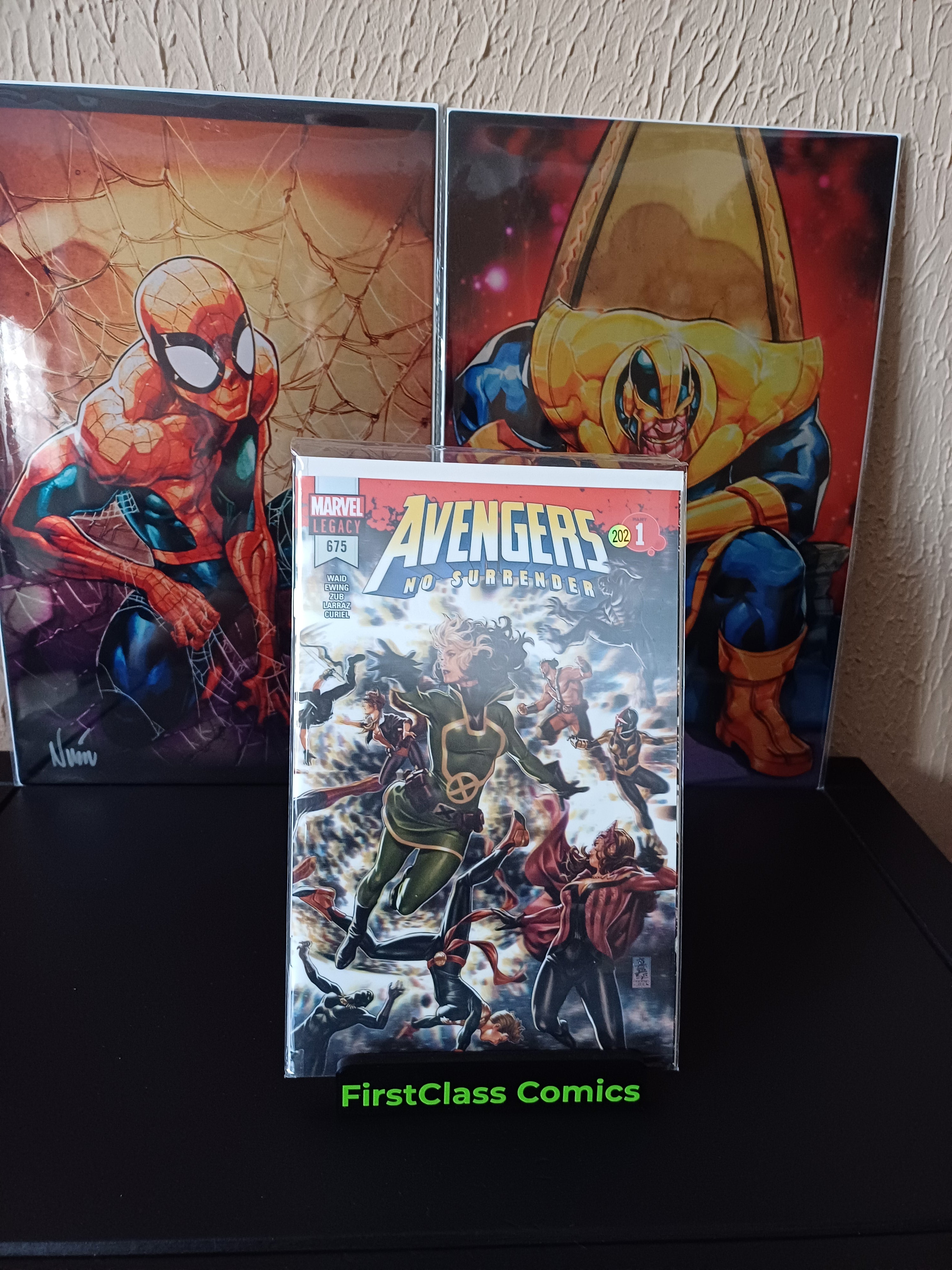 Marvel Comics:  AVENGERS #675 March 2018 Lenticular Cover 'No Surrender Part 1'