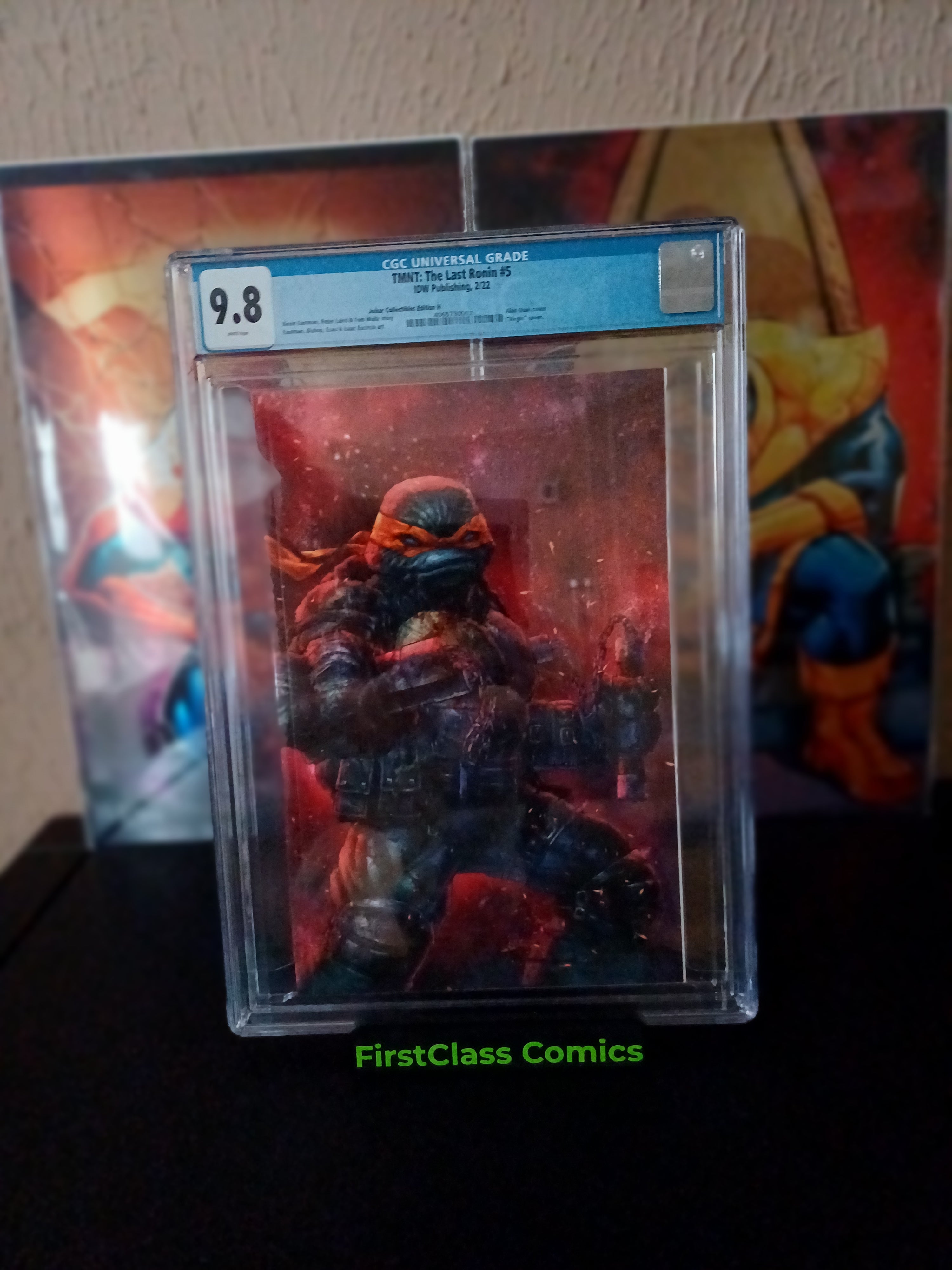 TMNT LAST RONIN #5 ALAN QUAH EXCLUSIVE VIRGIN VARIANT NM NINJA TURTLES CGC 9.8