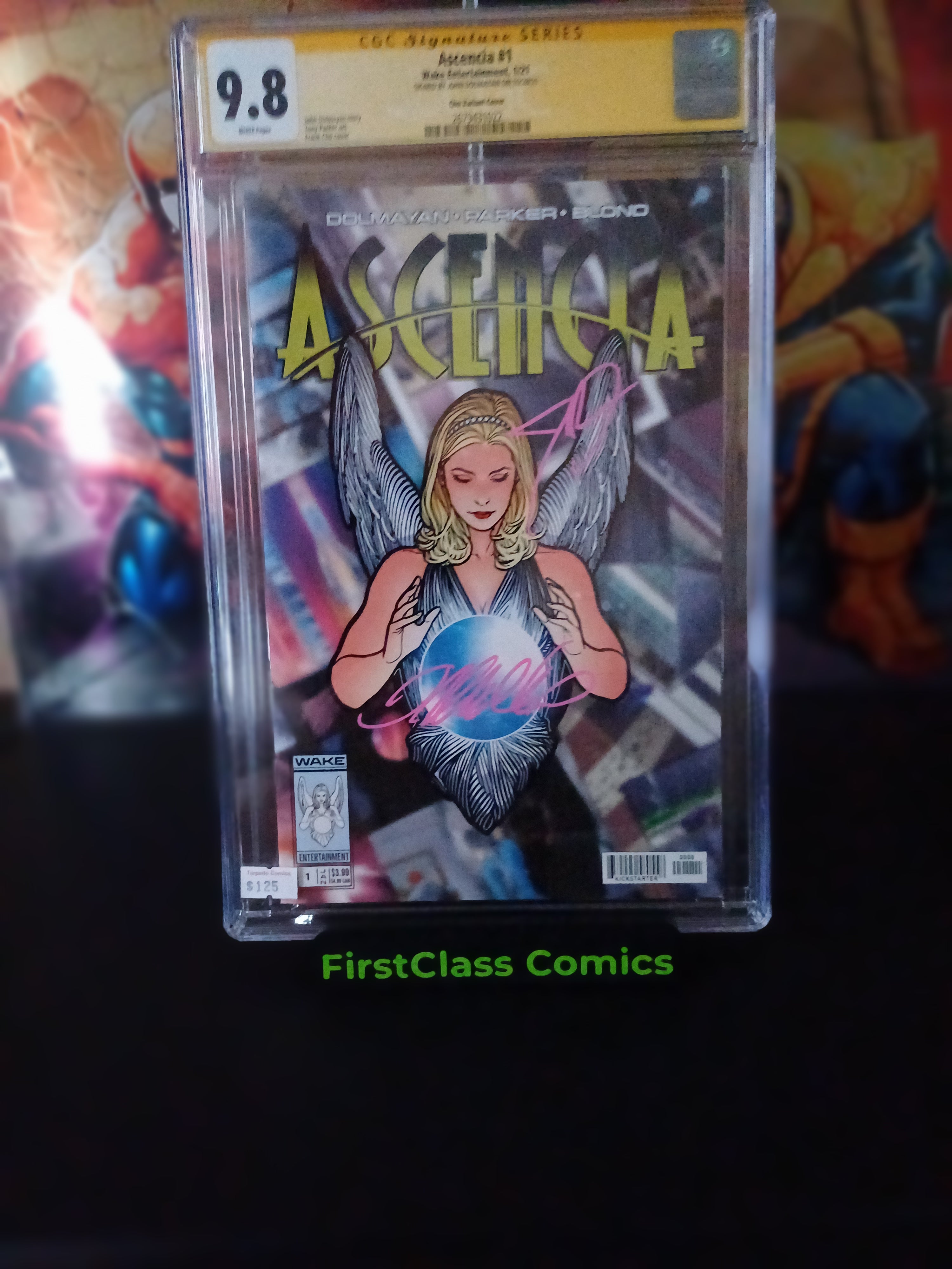 Ascencia #1 CGC SS 9.8 2x Signed By Dolmayan & Cho Variant Cover