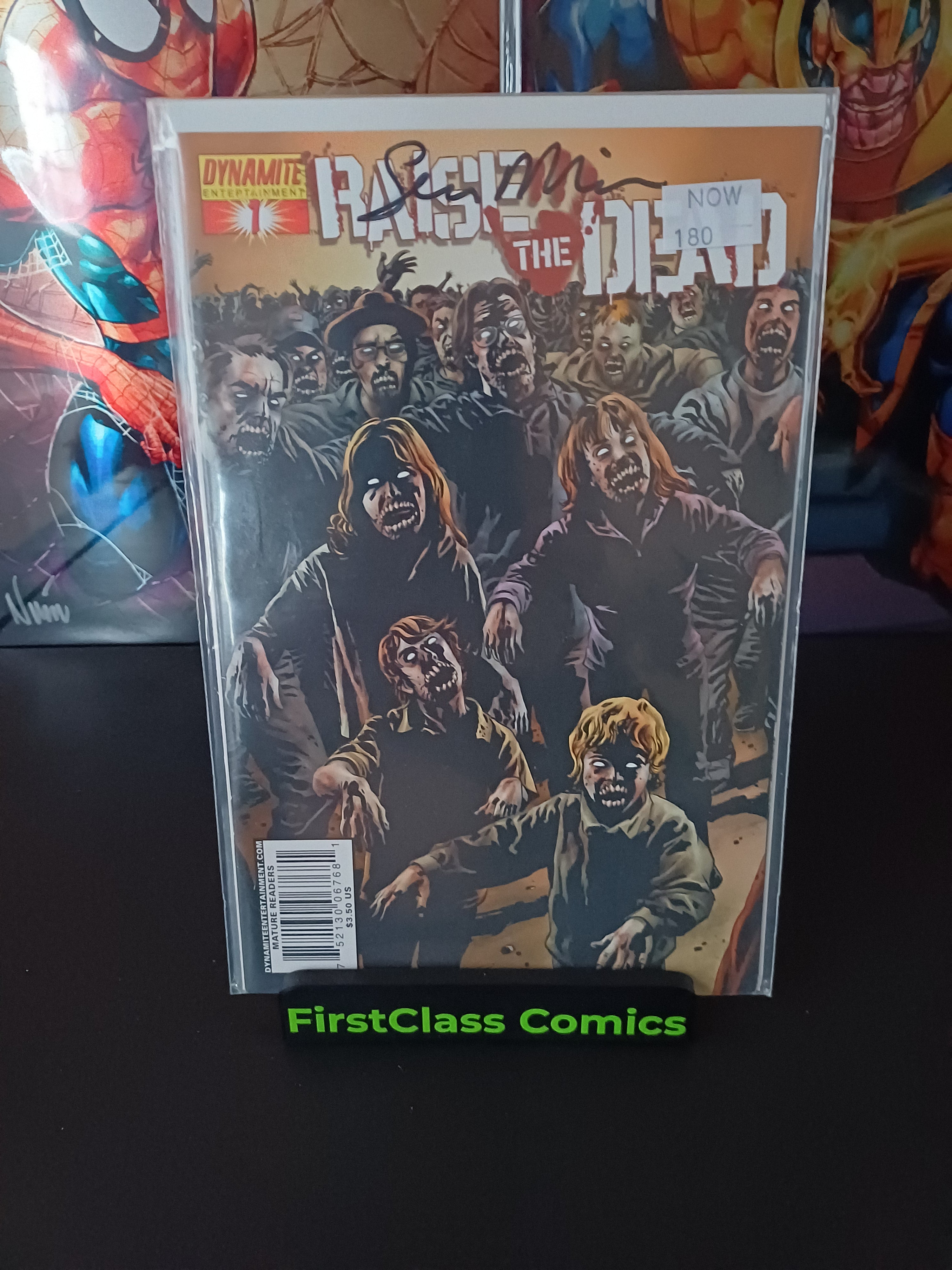 RAISE THE DEAD #1 Signed by  SEAN PHILLIPS VARIANT COVER, DYNAMITE 2007
