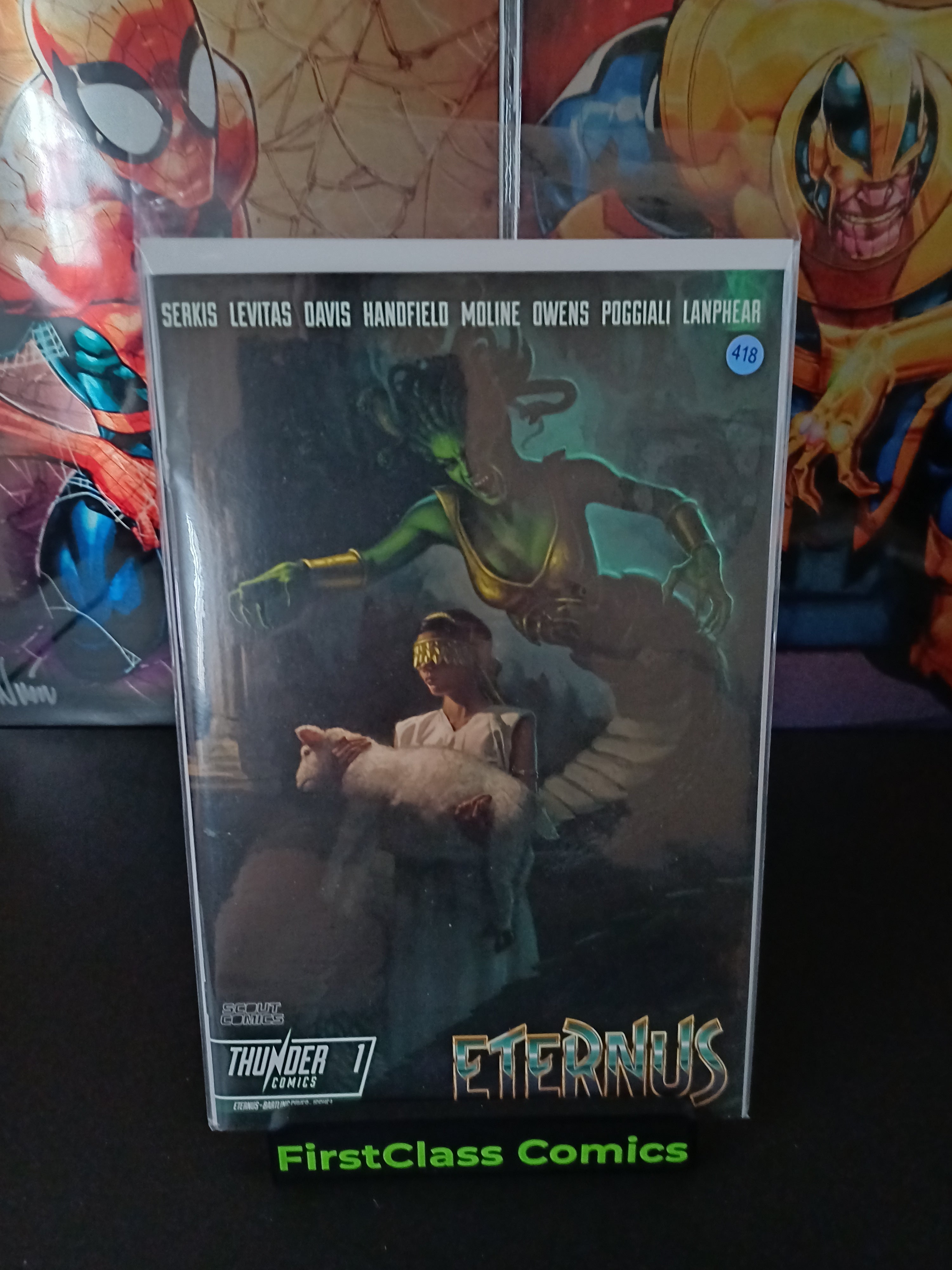 Eternus #1 SDCC Virgin Variant Aaron Bartling 2022 Scout Comics