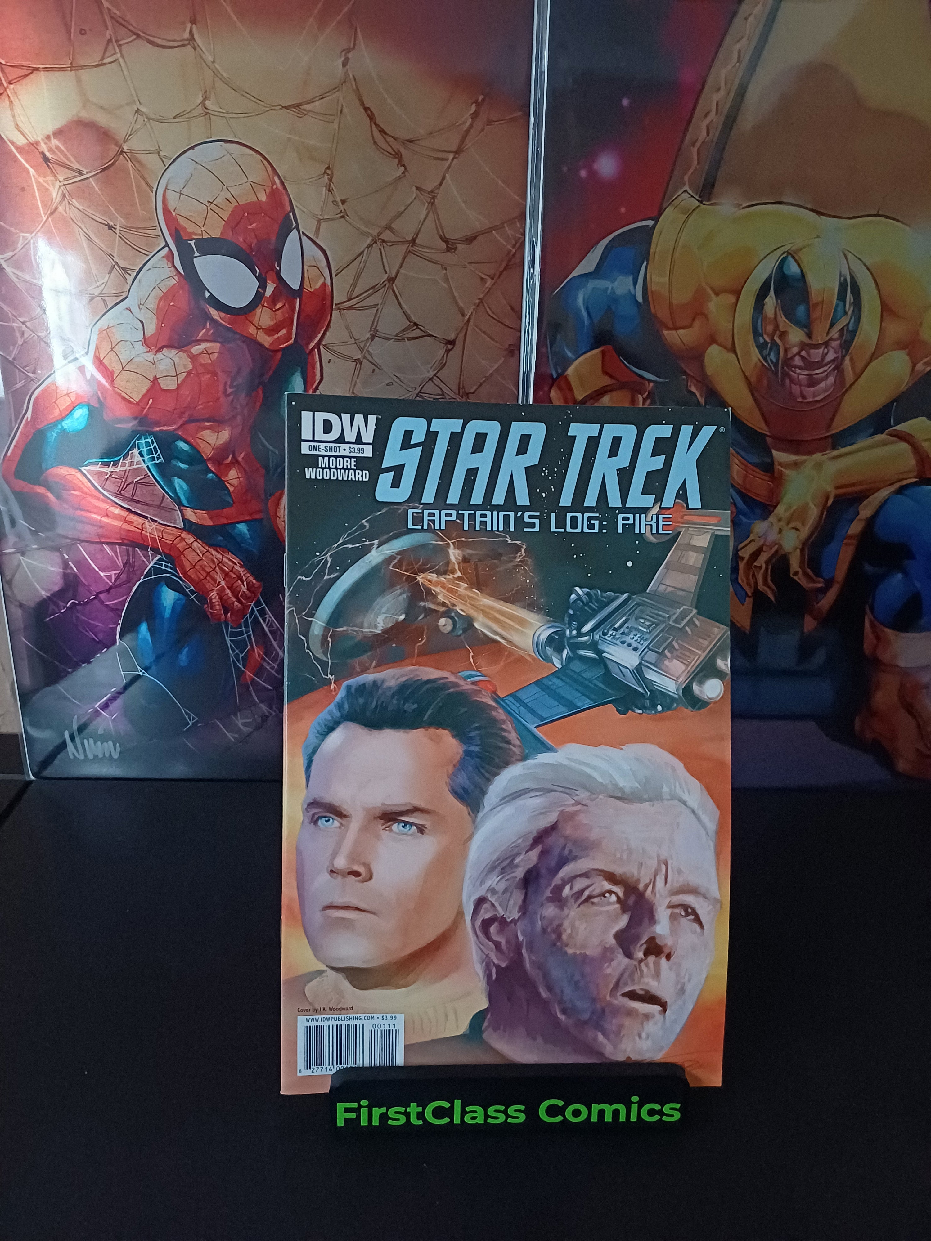 STAR TREK: CAPTAIN'S LOG: PIKE #1, ONE-SHOT, IDW PUBLISHING, SEPTEMBER 2010