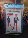 Edge of Spider-Verse #2  Design Variant Edition  Spider-UK  1st Print  CGC 9.8
