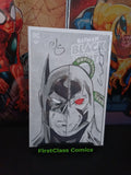 Batman: Black and White #1 Original Sketch 2x Signed Escorza bro With COA