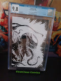 Venom #28 MARVEL COMICS 11/20 Giangiordano Virgin Sketch  Edition 9.8 CGC