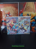 Edge Of Spider-Verse #4 & #5 Alan Quah Trade Variant  Connecting Set