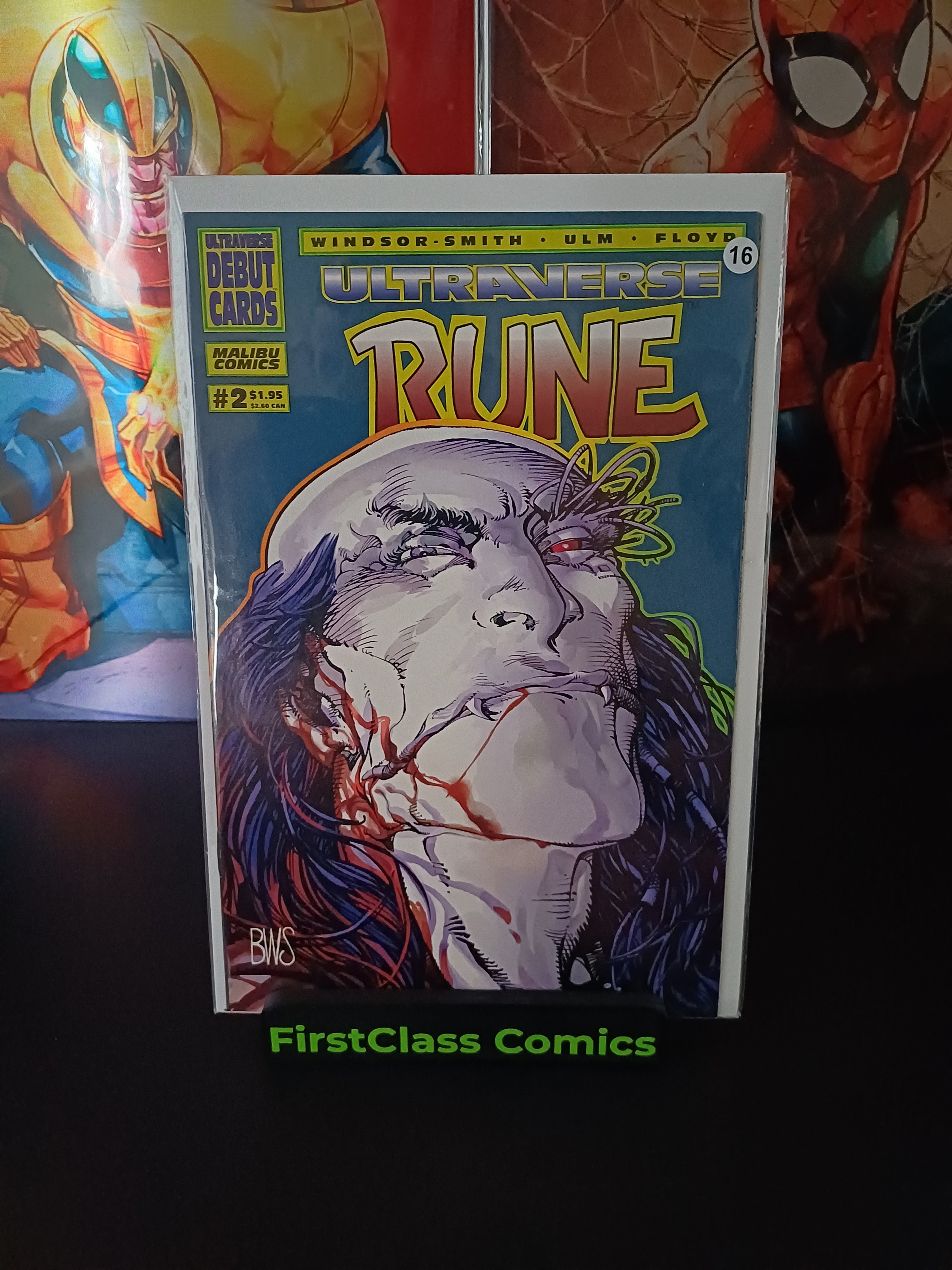 Rune # 2 February 1994 Malibu Comics Comic Windsor Smith ULM Floyd