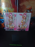Miss Meow #6 Steve Messenger Rabbit Kickstarter Trade & Virgin Variant Set