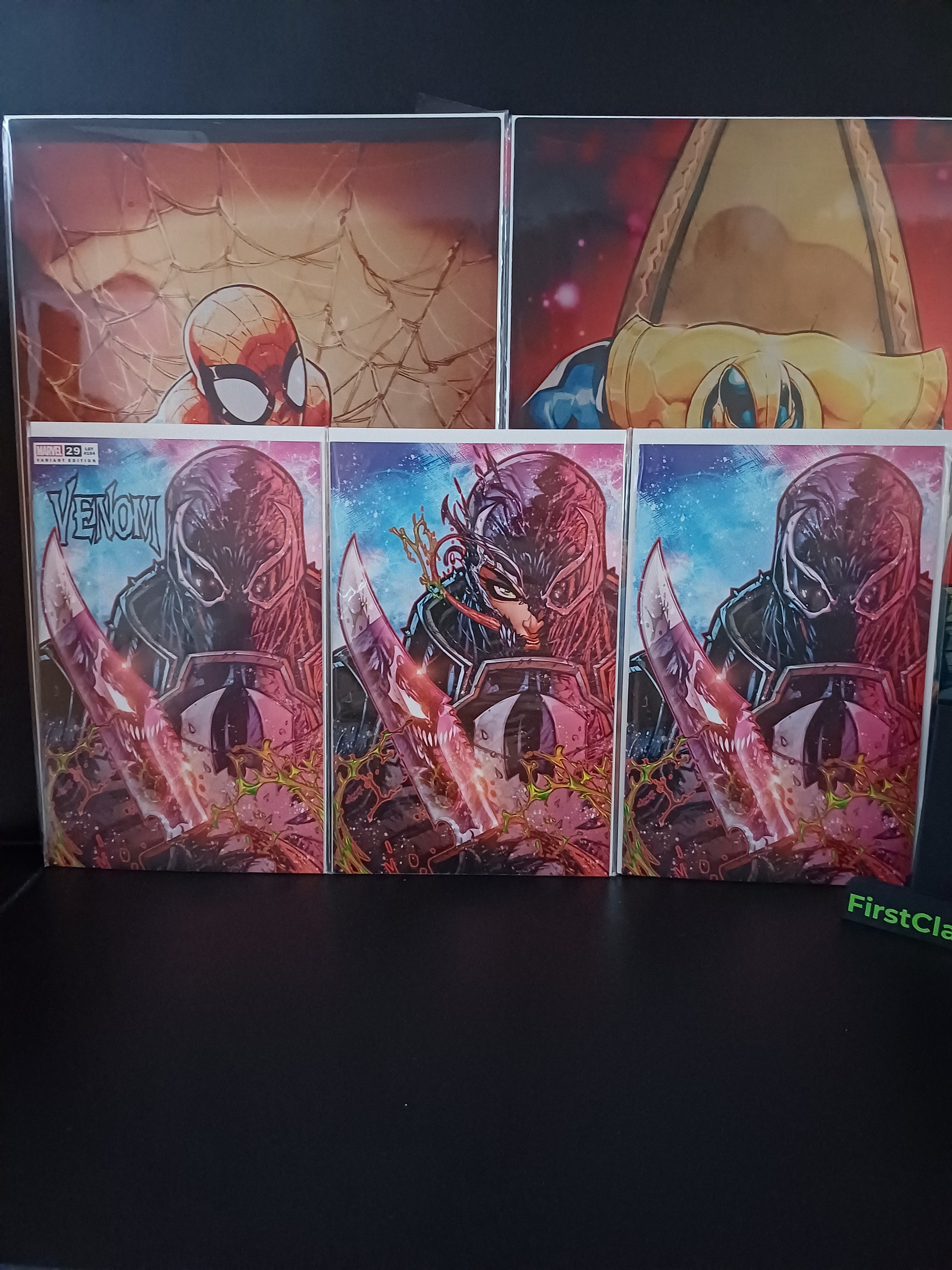 VENOM #29 JONBOY EXCLUSIVE 3-BOOK VARIANT SET NM SPIDER-MAN CARNAGE KNULL VIRUS