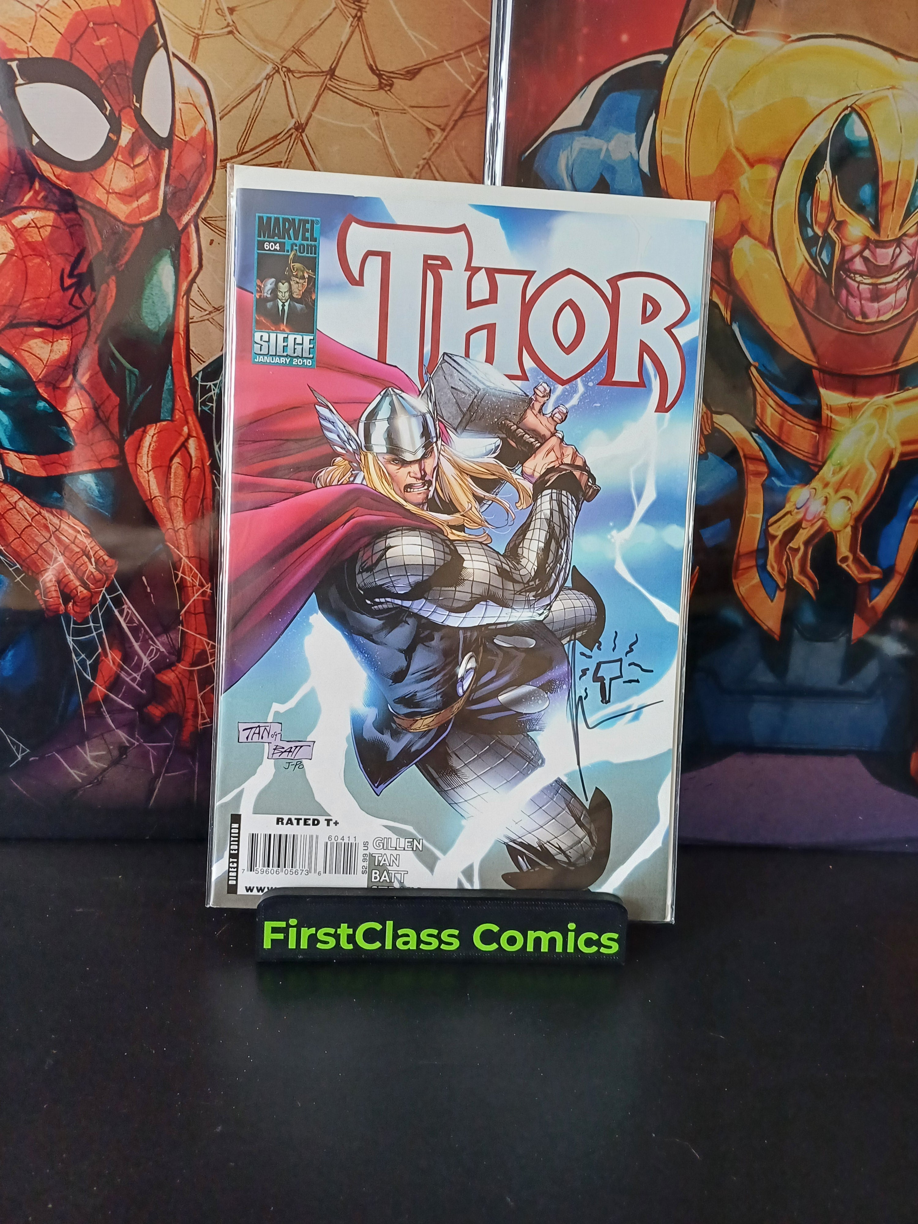 THOR #604 Signed & Remarked Kieron Gillen