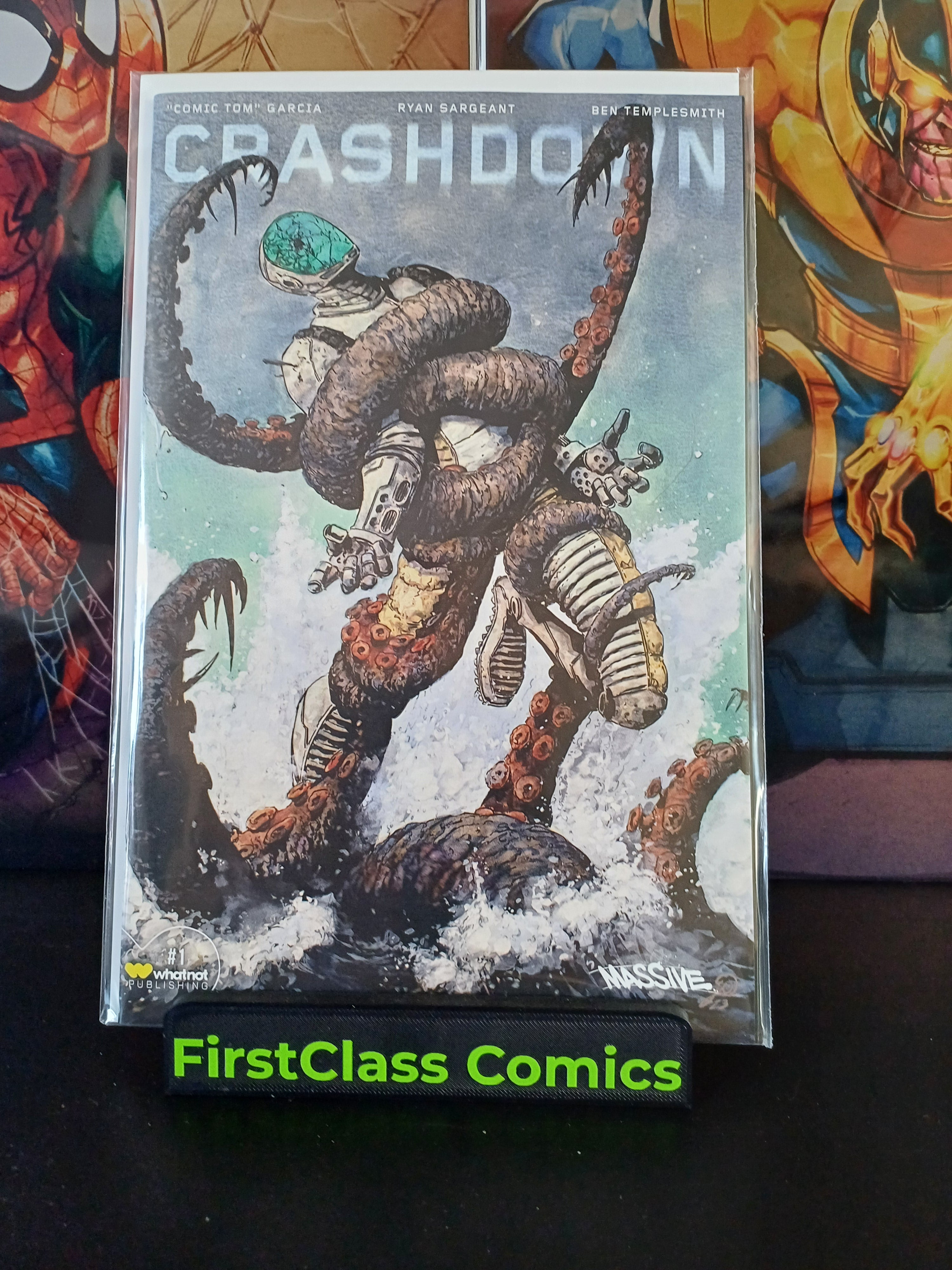 Crashdown #1 (2024) Desjardins Variant / Comic Tom 101