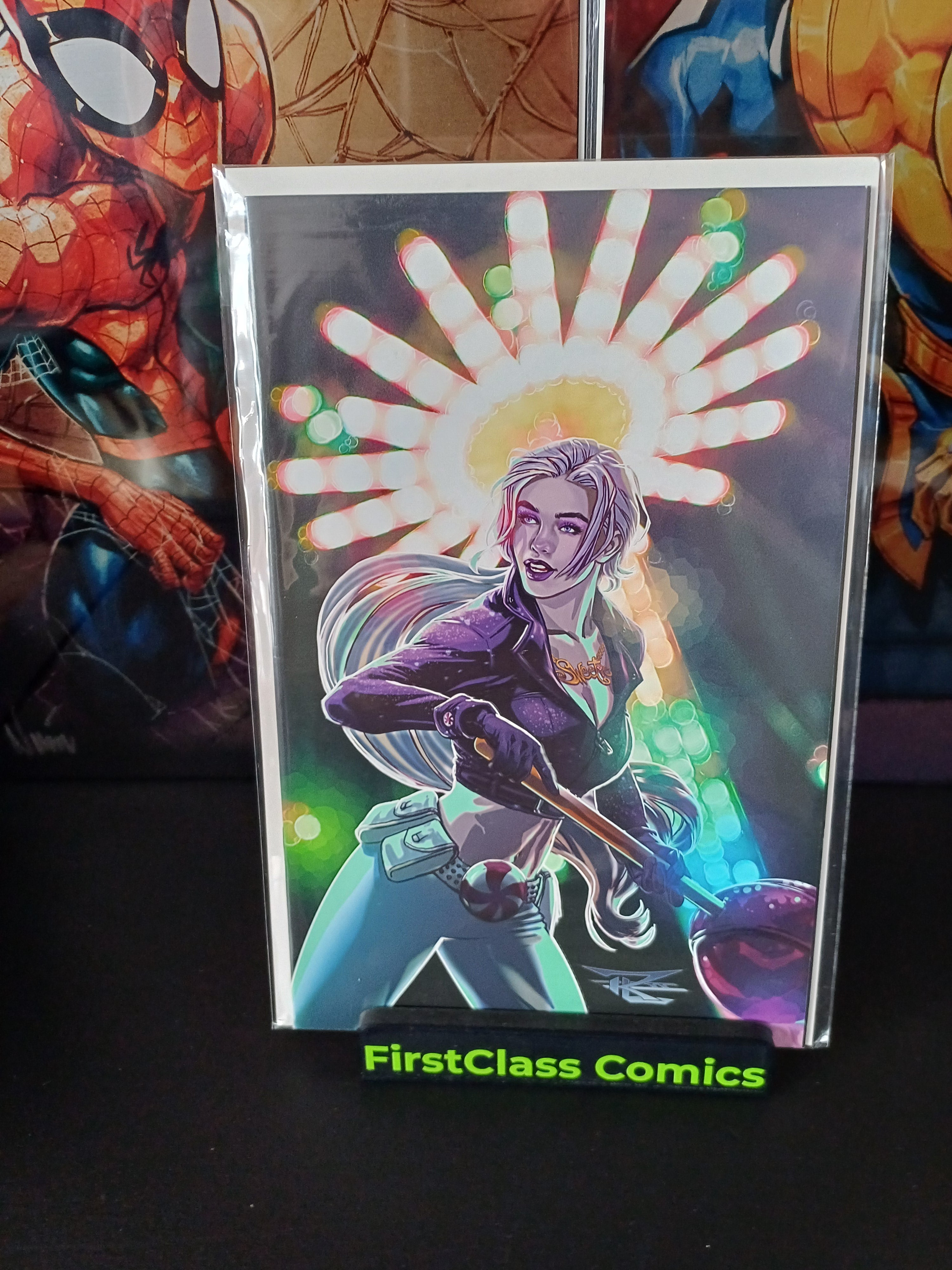 Sweetie Candy Vigilante #1 NYCC Ron Leary Exclusive Virgin Variant