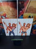 Spider-Man/Mary Jane Cosplay Wars Nice Naughty Virgin Set W/COAS 29/39/100