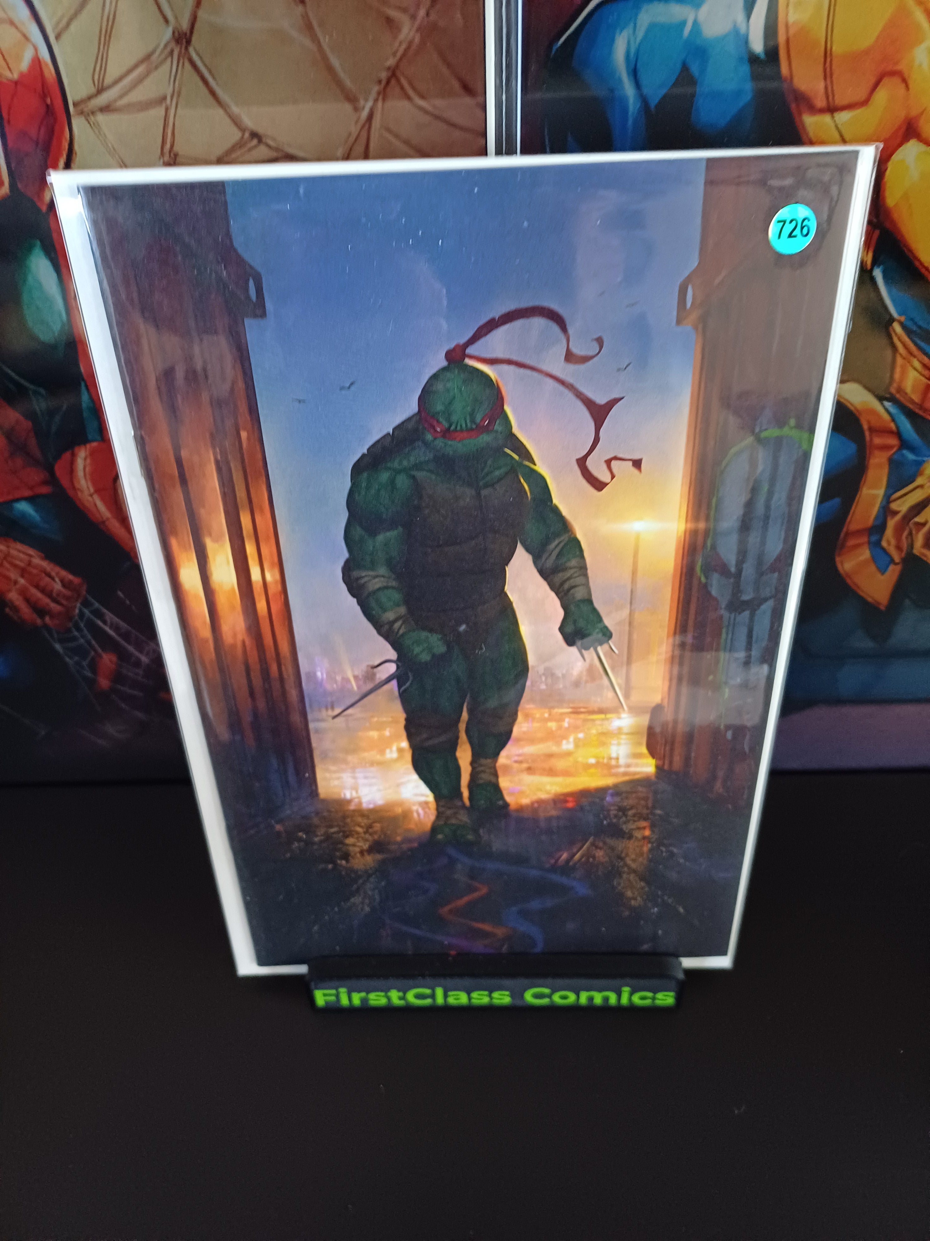 TMNT TEENAGE MUTANT NINJA TURTLES #1 AARON BARTLING SDCC