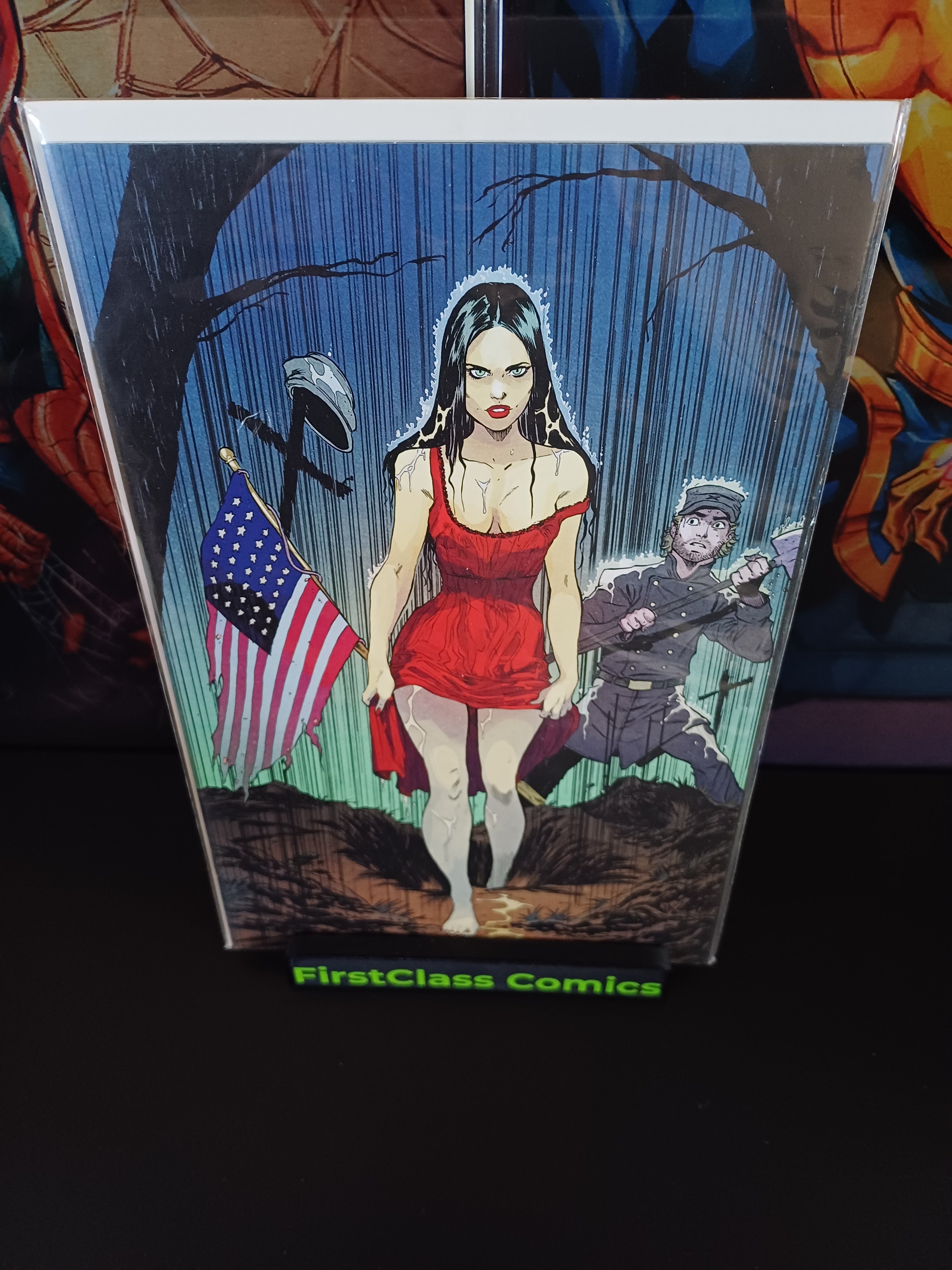 WEST OF SUNDOWN #1 TIM SEELEY VIRGIN VARIANT VAULT 2022 1ST PRINT