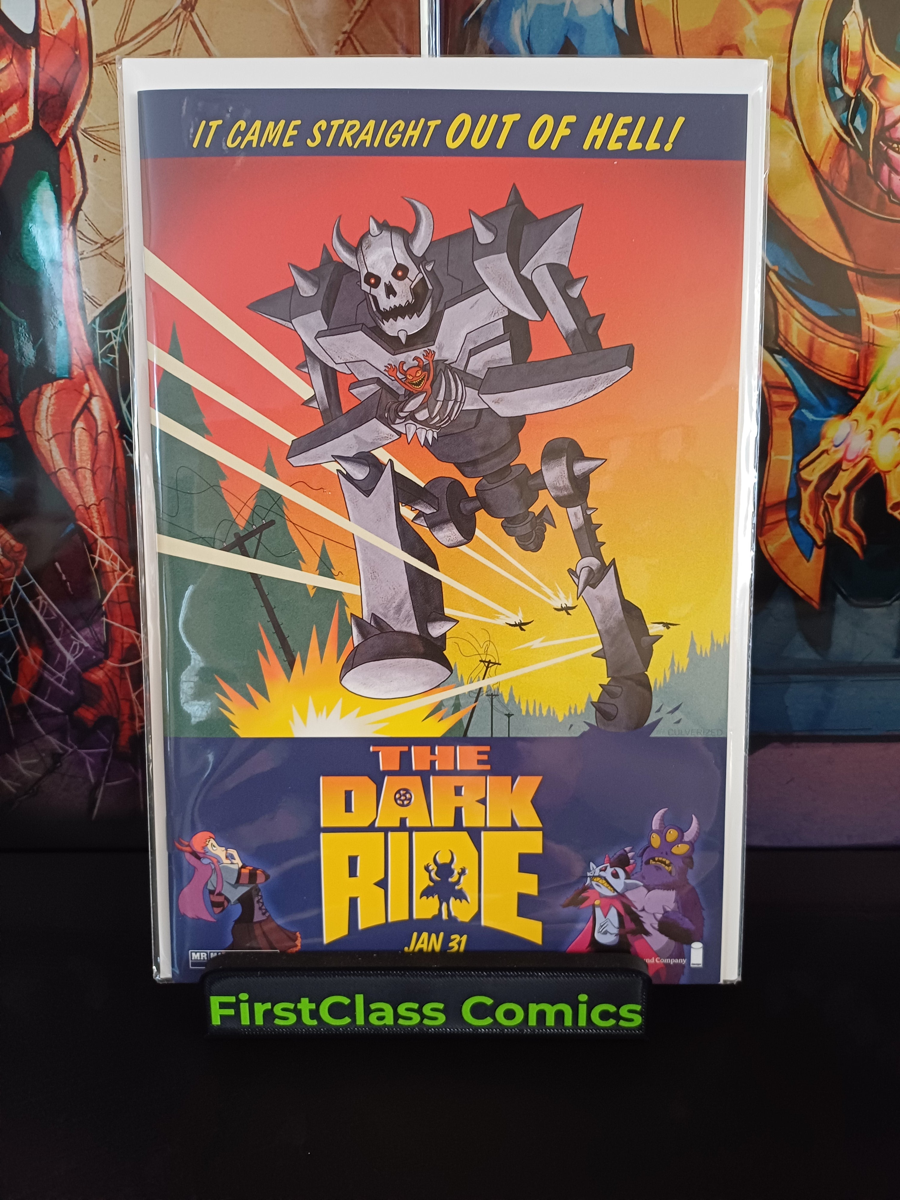 DARK RIDE #10- 1:10 DENNIS CULVER & TONY FLEECS VARIANT
