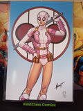 GWENPOOL 11x17 Art Print Signed by MORAT MYCHAELS with COA