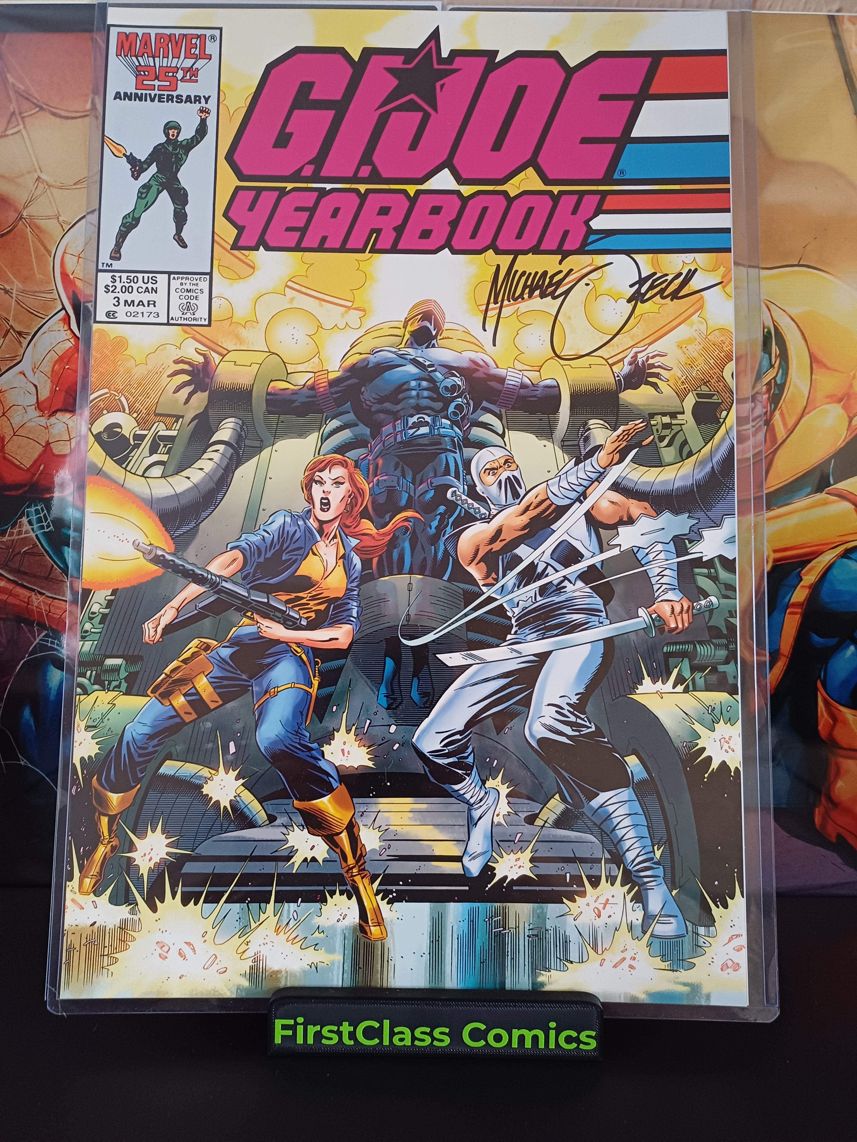 G.I. JOE 11x17 Art Print Signed by MICHAEL ZECK with COA