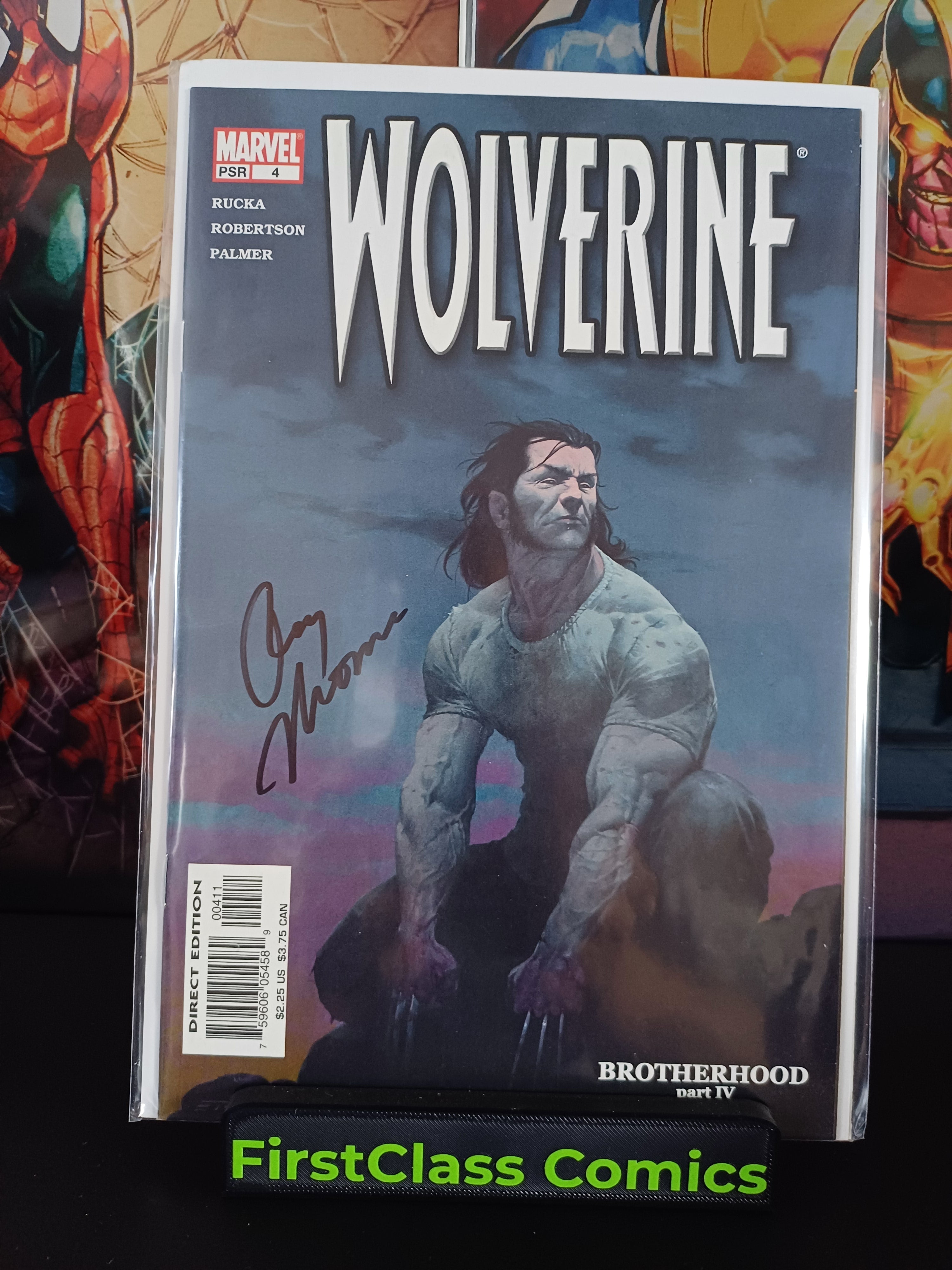 Wolverine #4 Marvel Comics  2003 Signed by Roy Thomas w/COA