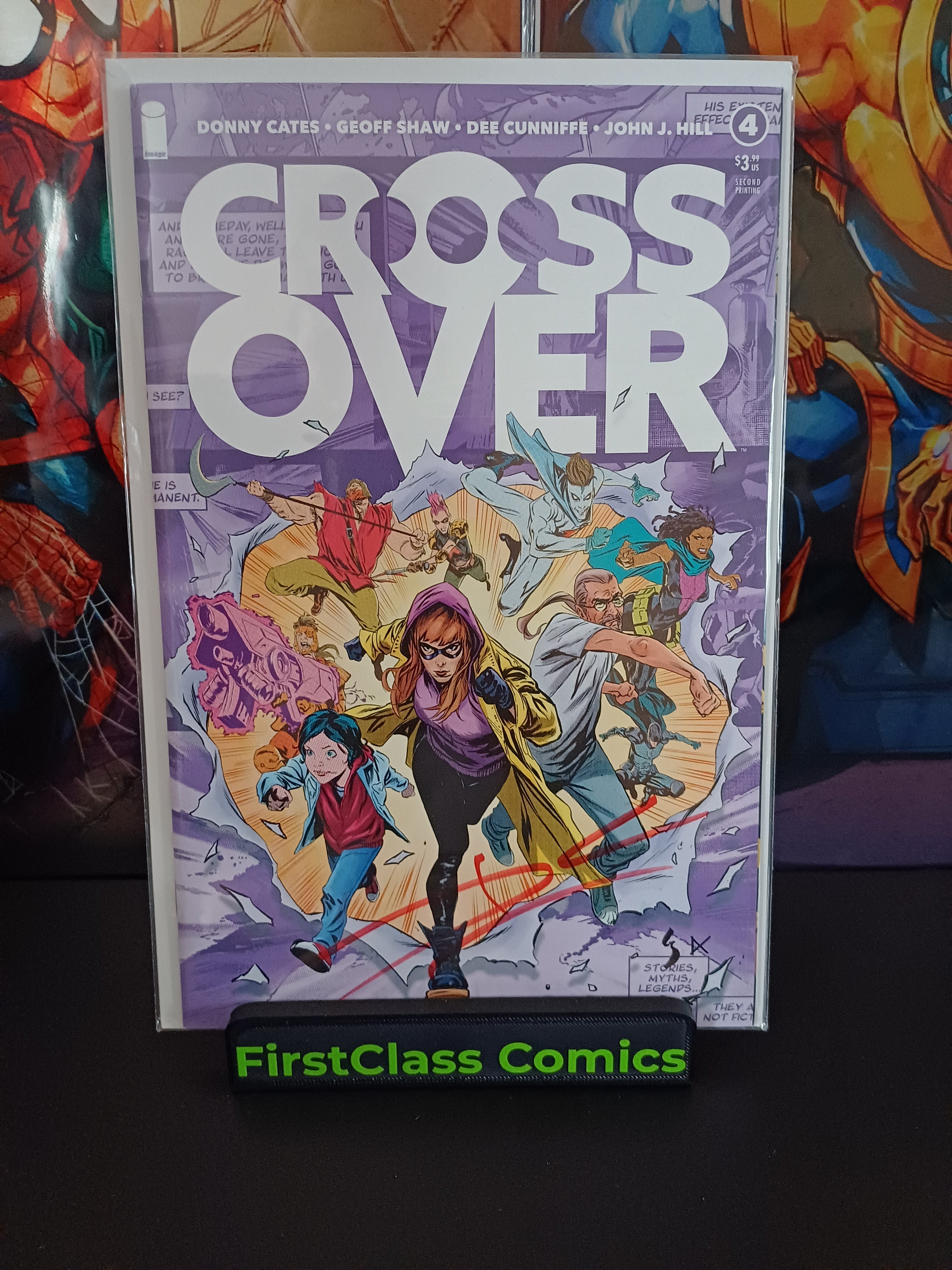 Cross Over #4 Image Comics Signed by Donny Cates