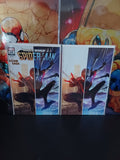MILES MORALES SPIDER-MAN #25 GARNER TRADE VIRGIN VARIANT SET