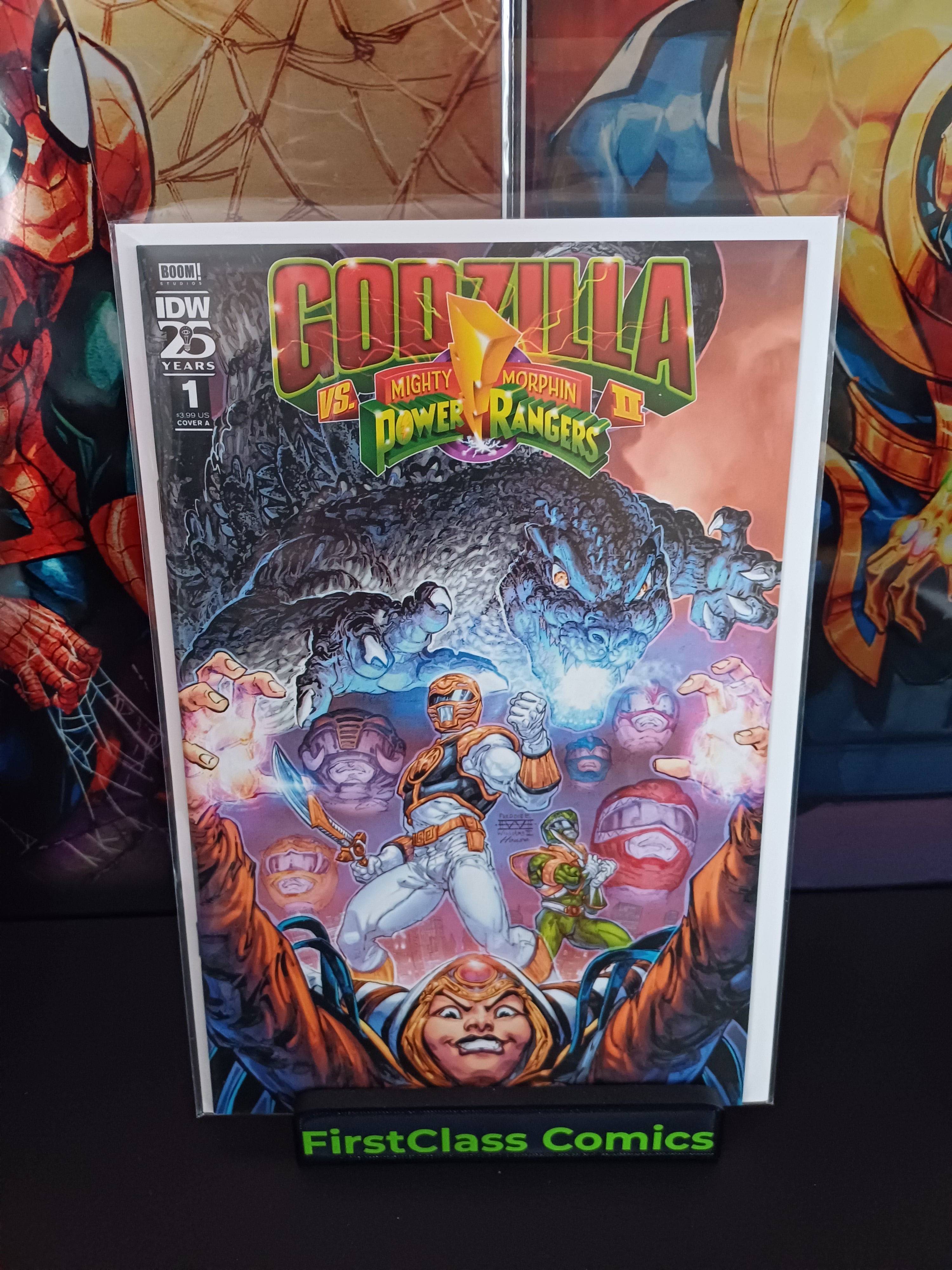 GODZILLA VS MMPR II #1 IDW PUBLISHING
