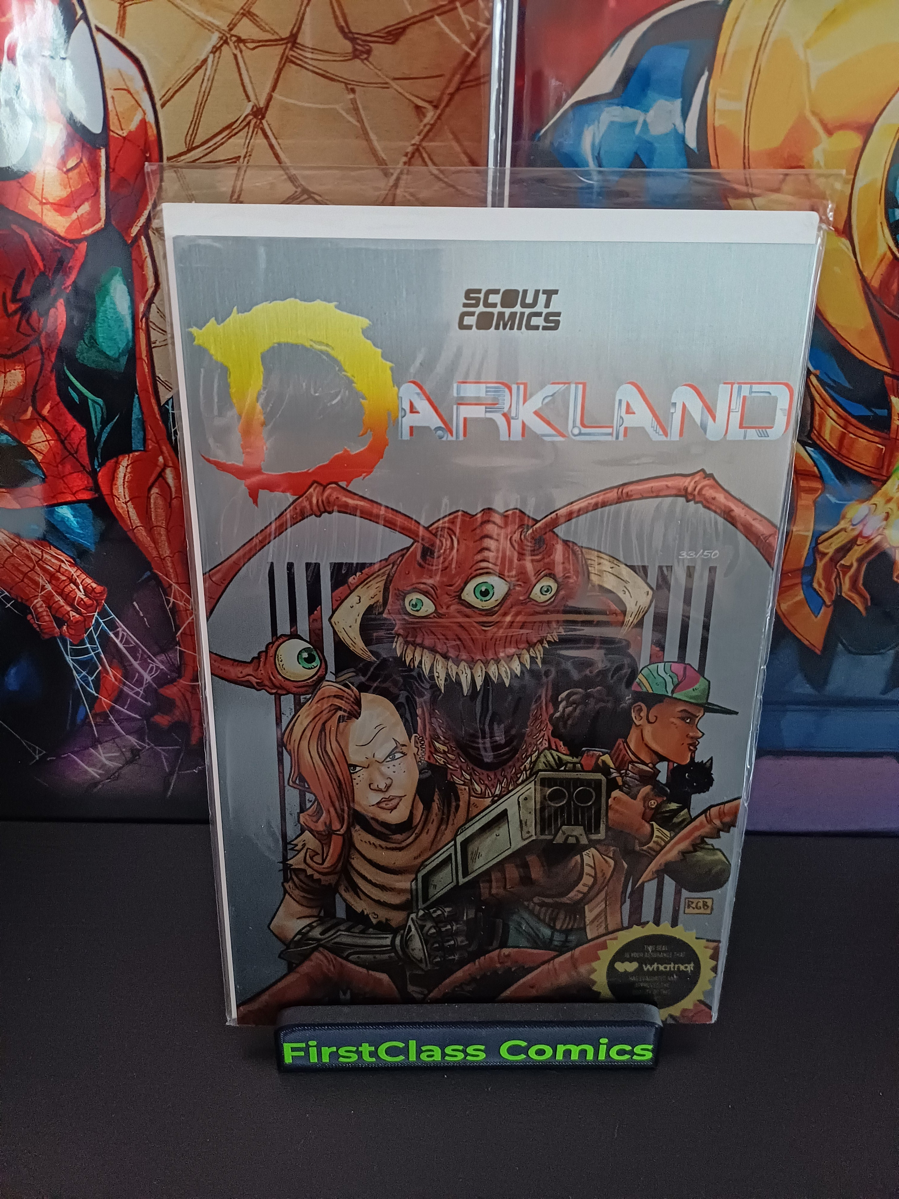 Darkland #1 METAL Video Game Homage Retailer Variant Comic Book