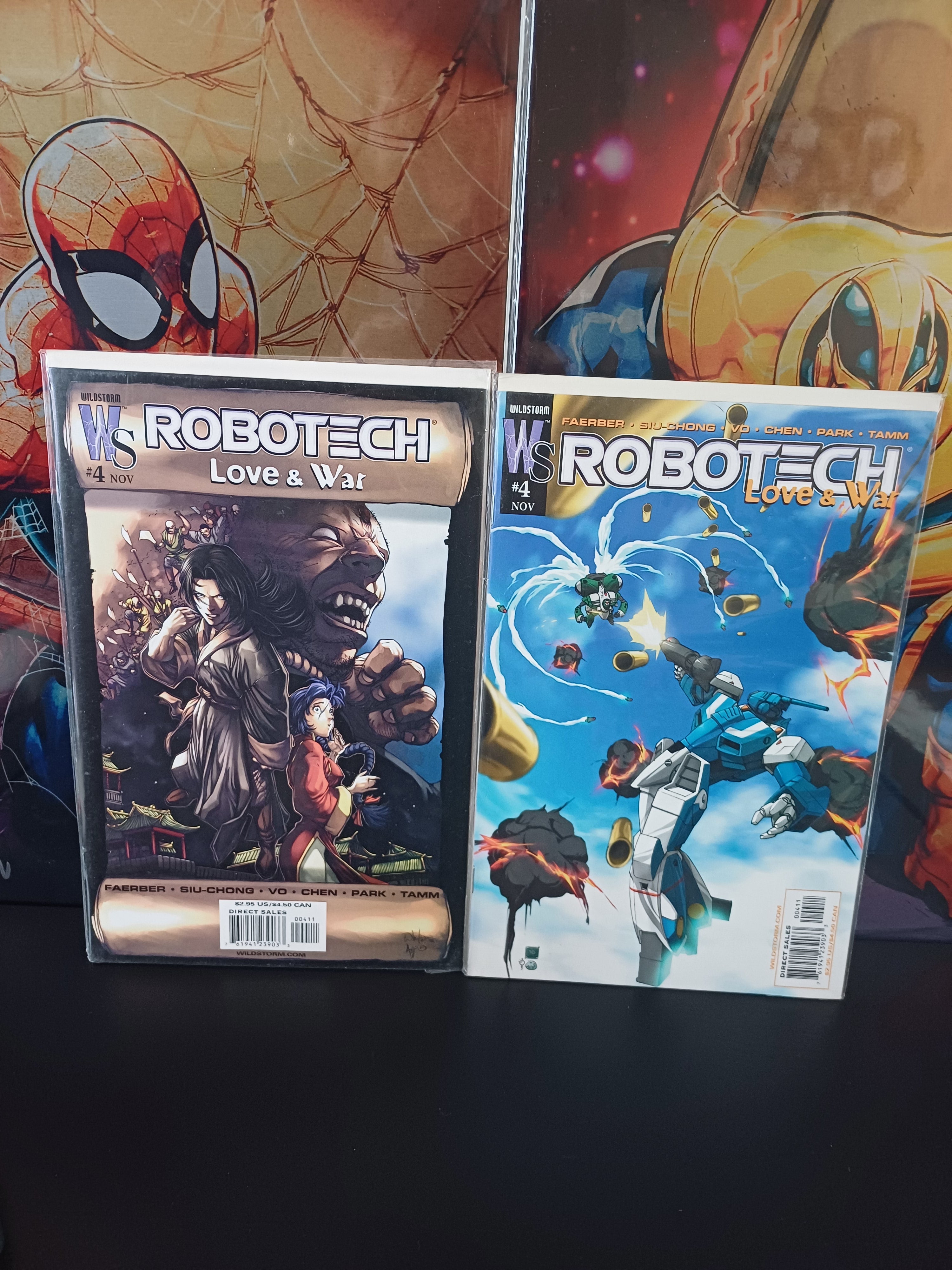 Robotech, Love & War, #4 & 4b