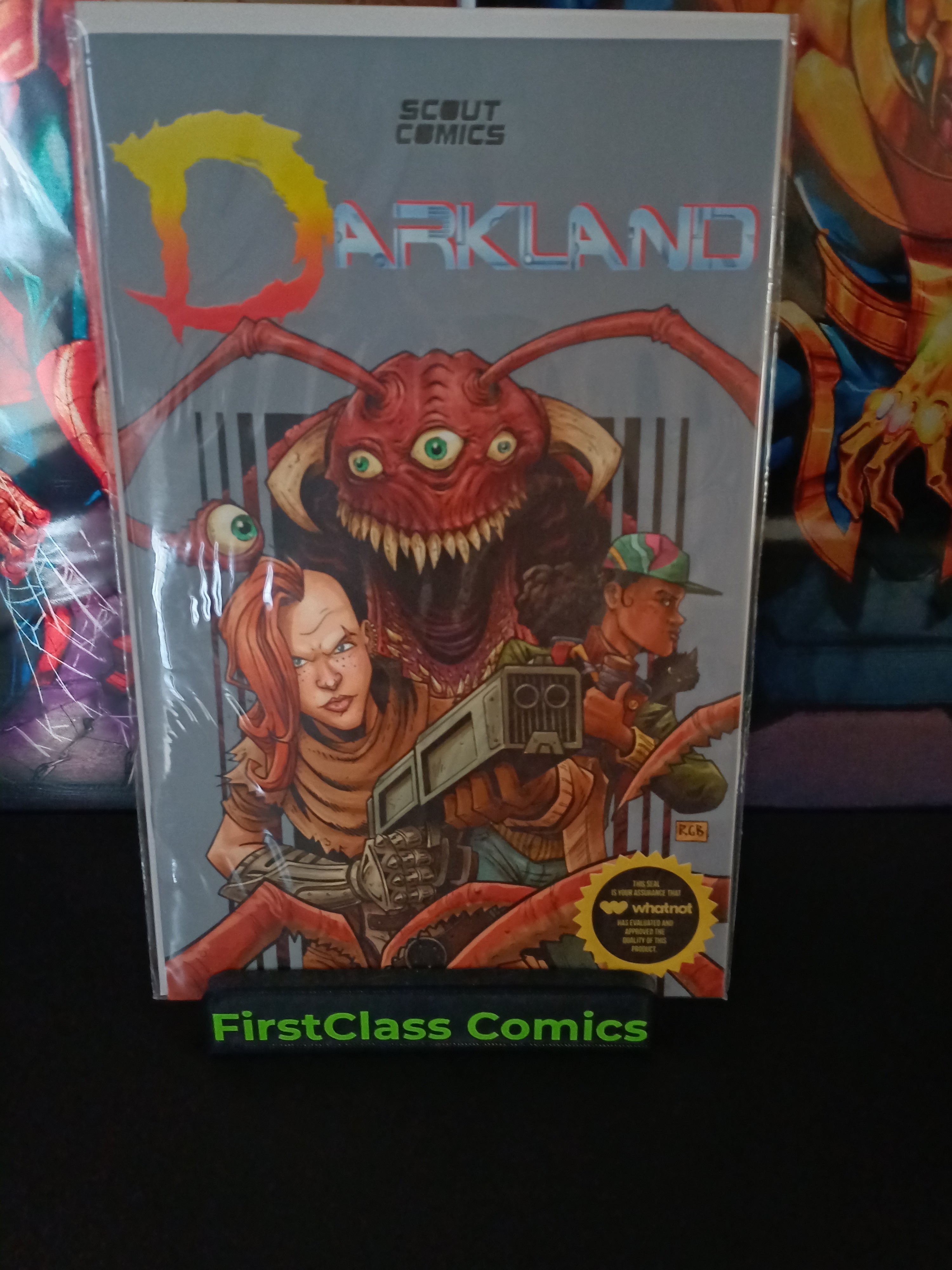 Darkland #1 Video Game Homage Retailer Variant Comic Book NM