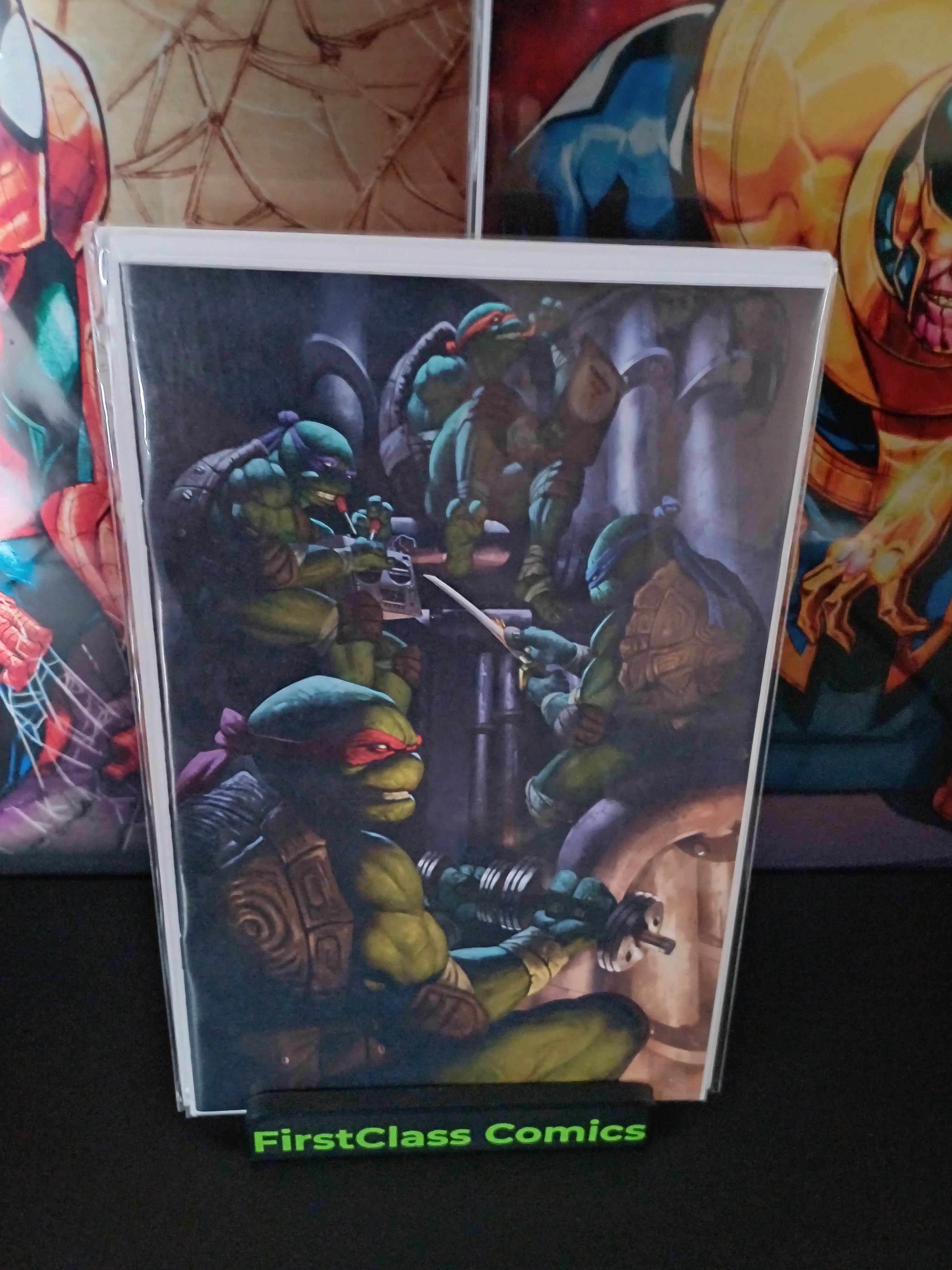 TEENAGE MUTANT NINJA TURTLES #1  AARON BARTLING VIRGIN VARIANT TMNT 2024