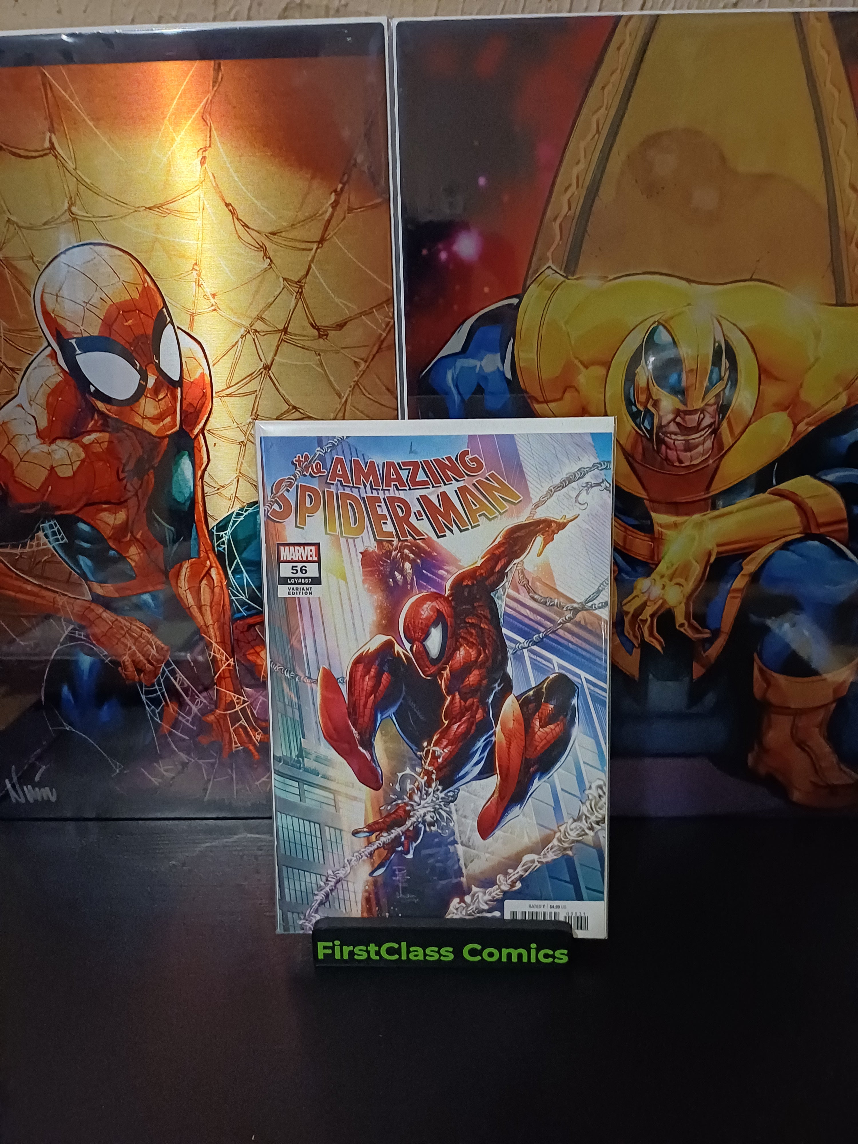 The Amazing Spider-Man #56 (LGY857) Marvel 2021 Tan Variant Cover VG Very Good