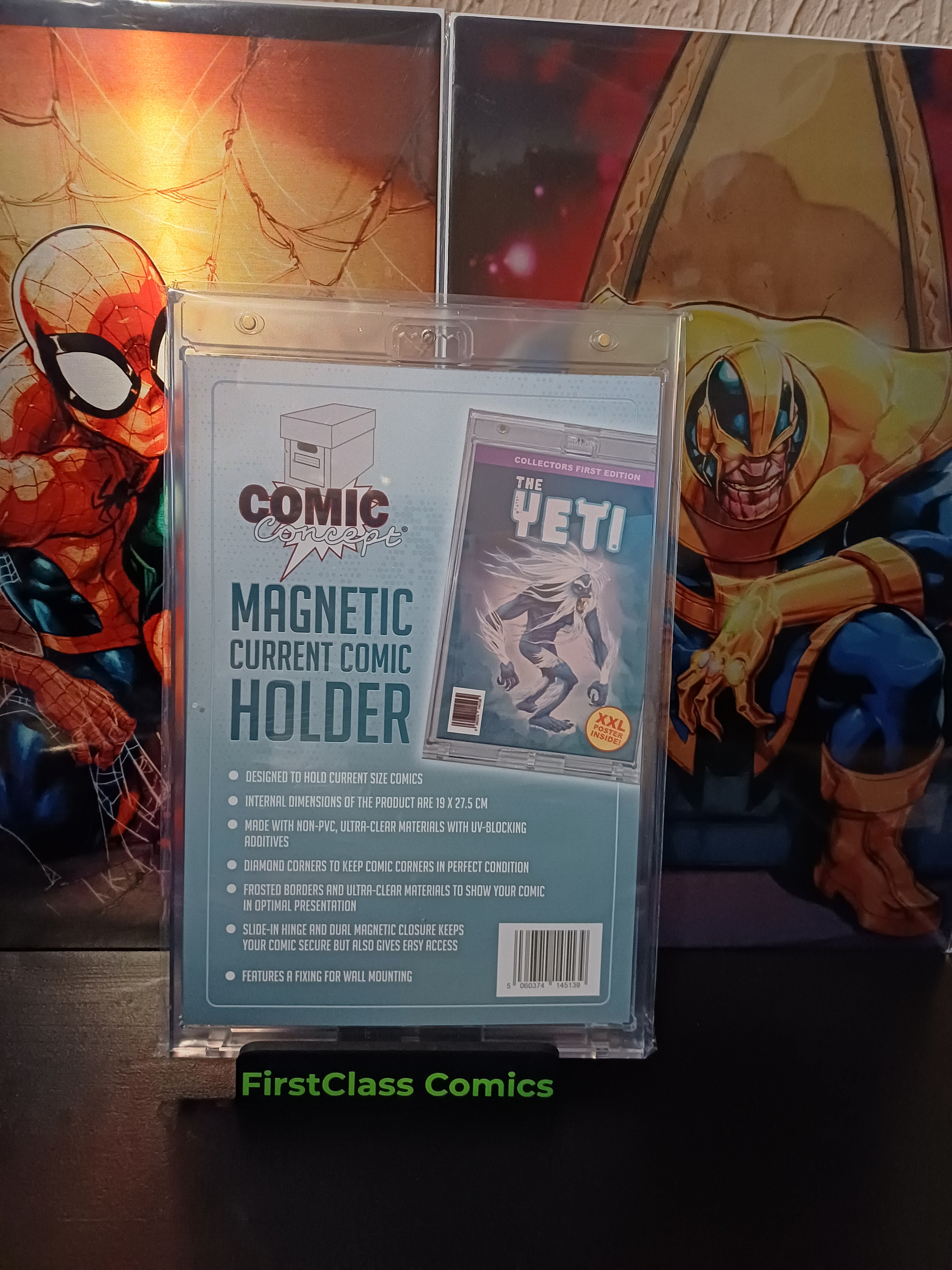 MAGNETIC CURRENT COMIC HOLDER COMIC CONCEPT