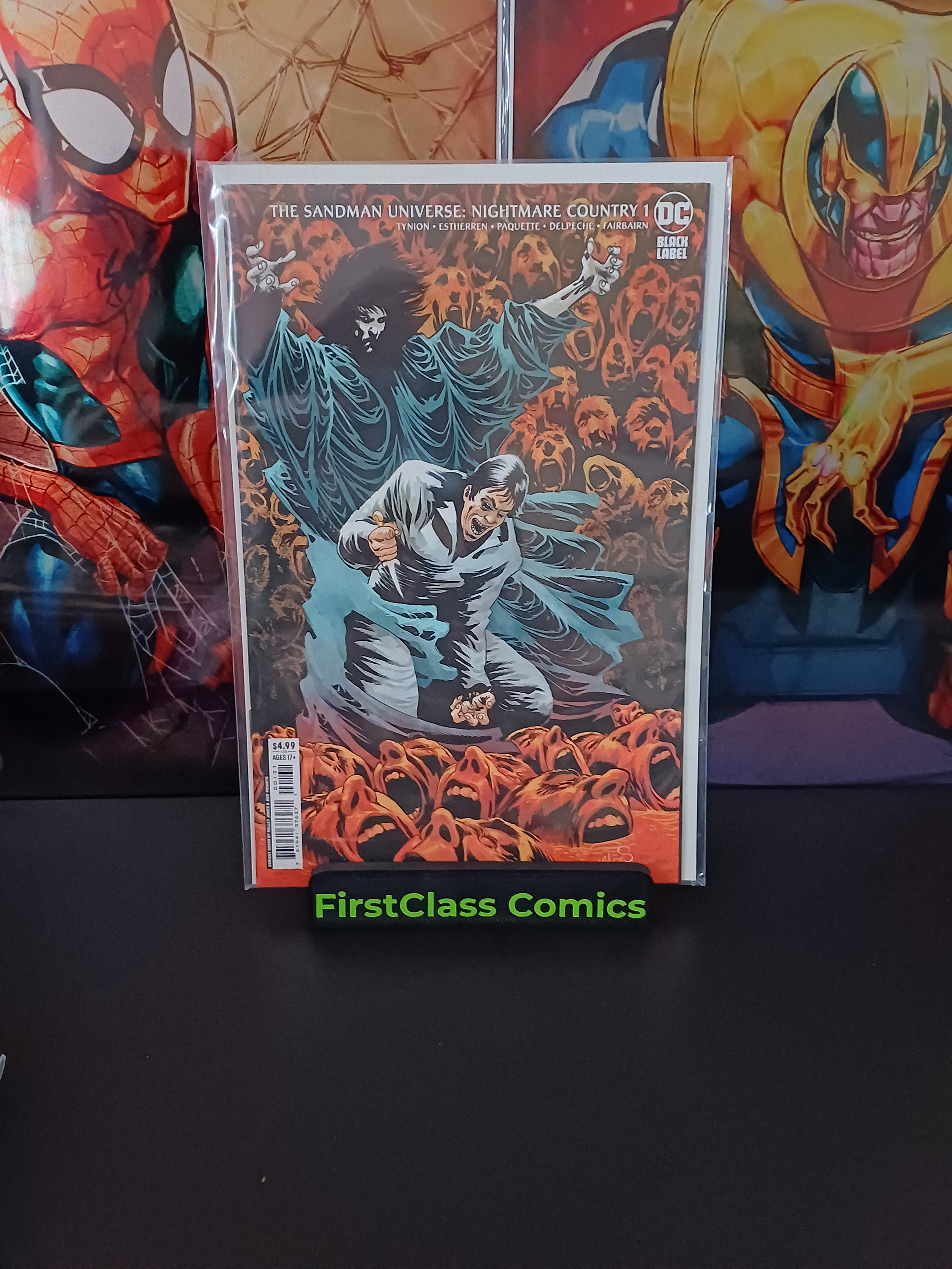 THE SANDMAN UNIVERSE NIGHTMARE COUNTRY #1 KELLY JONES 1:25 VARIANT
