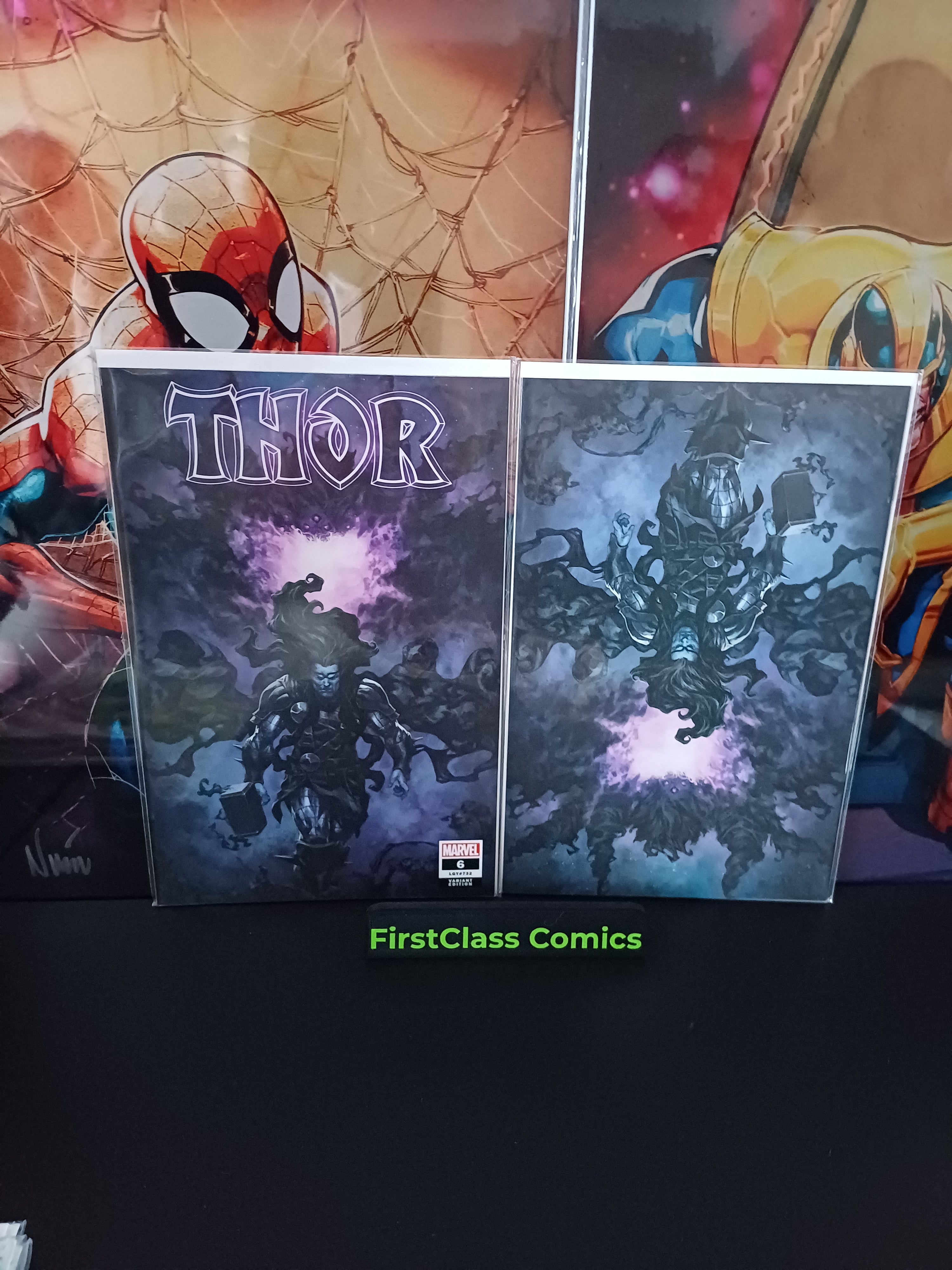 Thor  #6 First Printing Skan Retailer Exclusive Trade & Virgin Variants