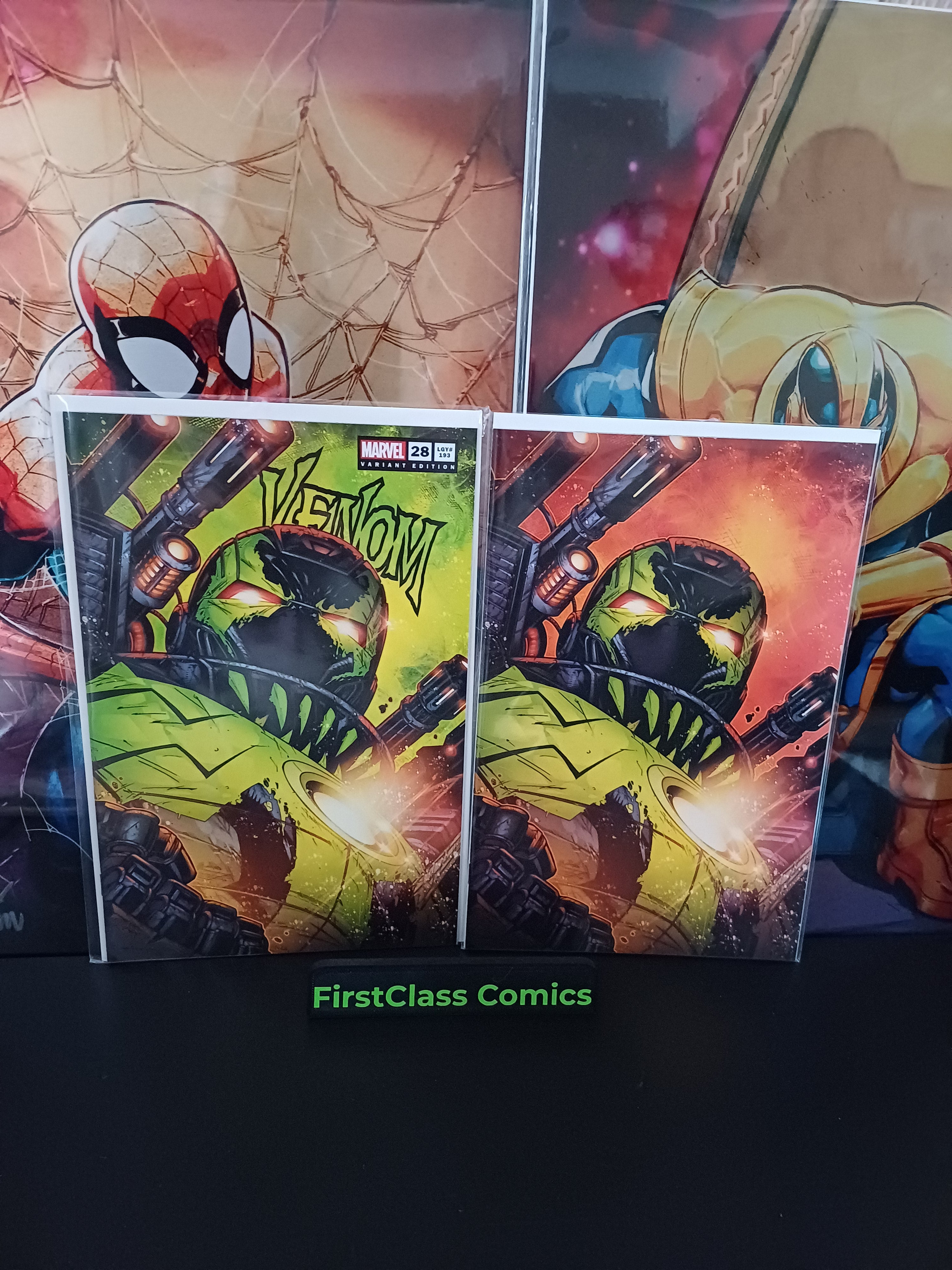 VENOM #28 Vol. 4 Jonboy Meyers TRADE & VIRGIN VARIANT