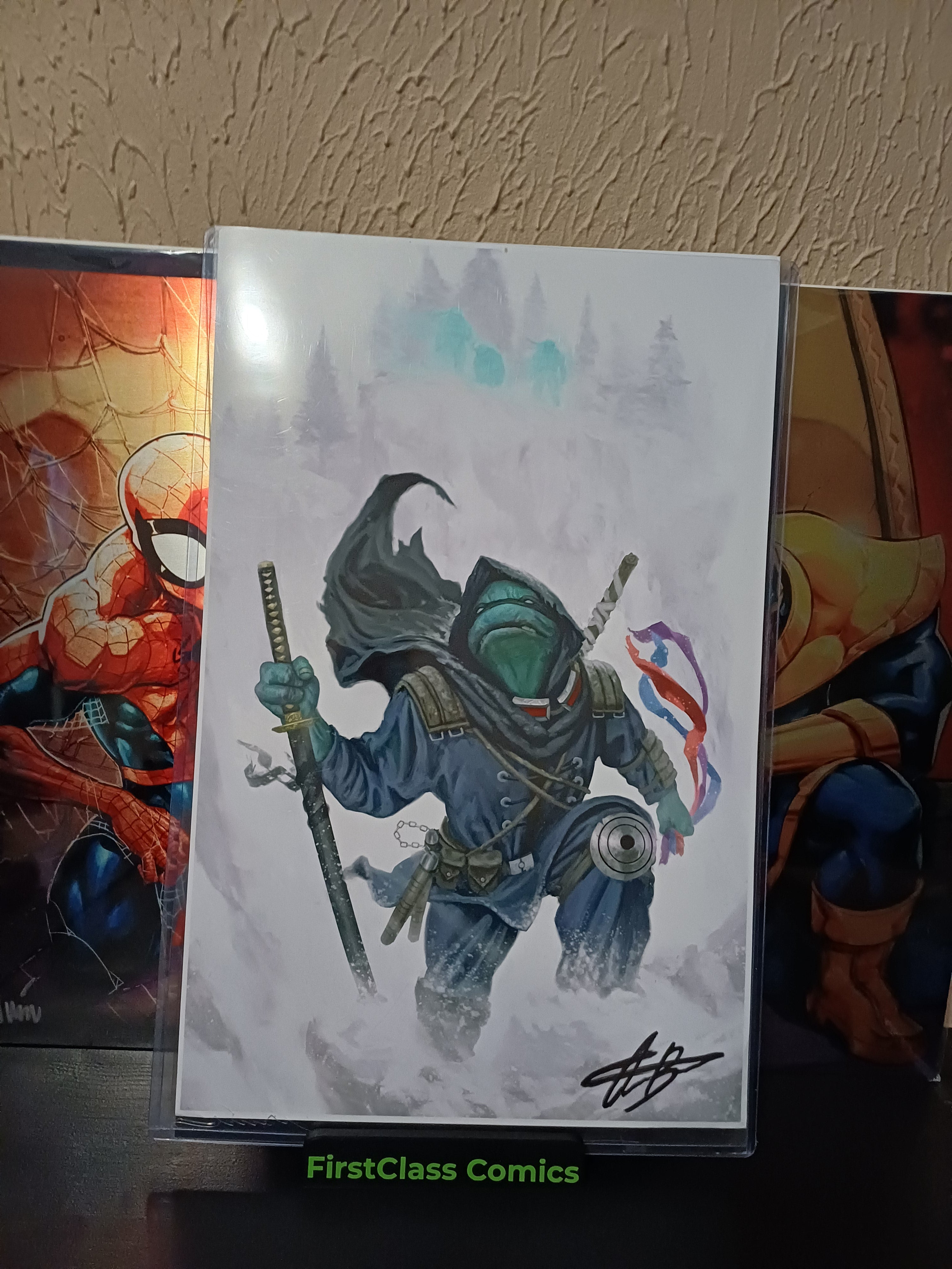 TMNT The Last Ronin Lost Years 11x 17 Art Print Signed by Aaron Bartling w/ COA