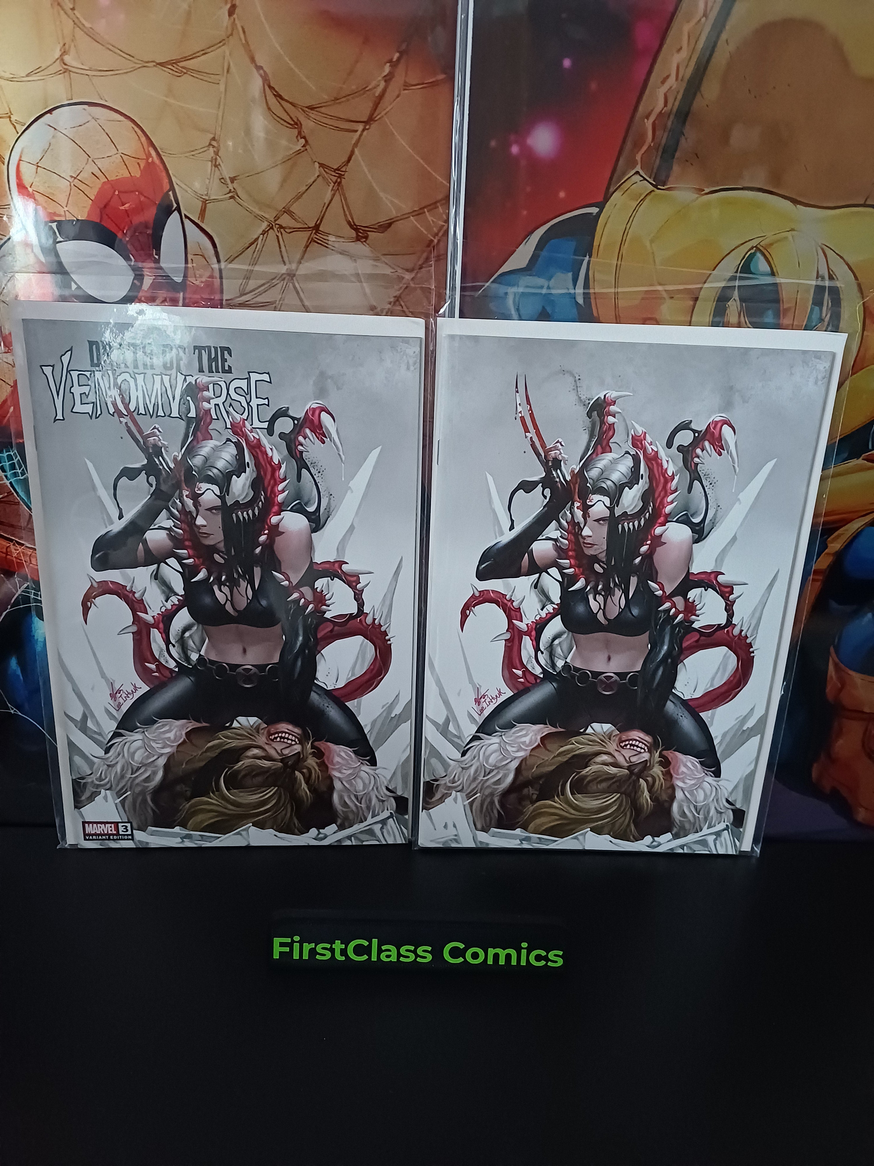 Death Of The Venomverse #3 Inhyuk Lee Trade/virgin Venomized Exclusive