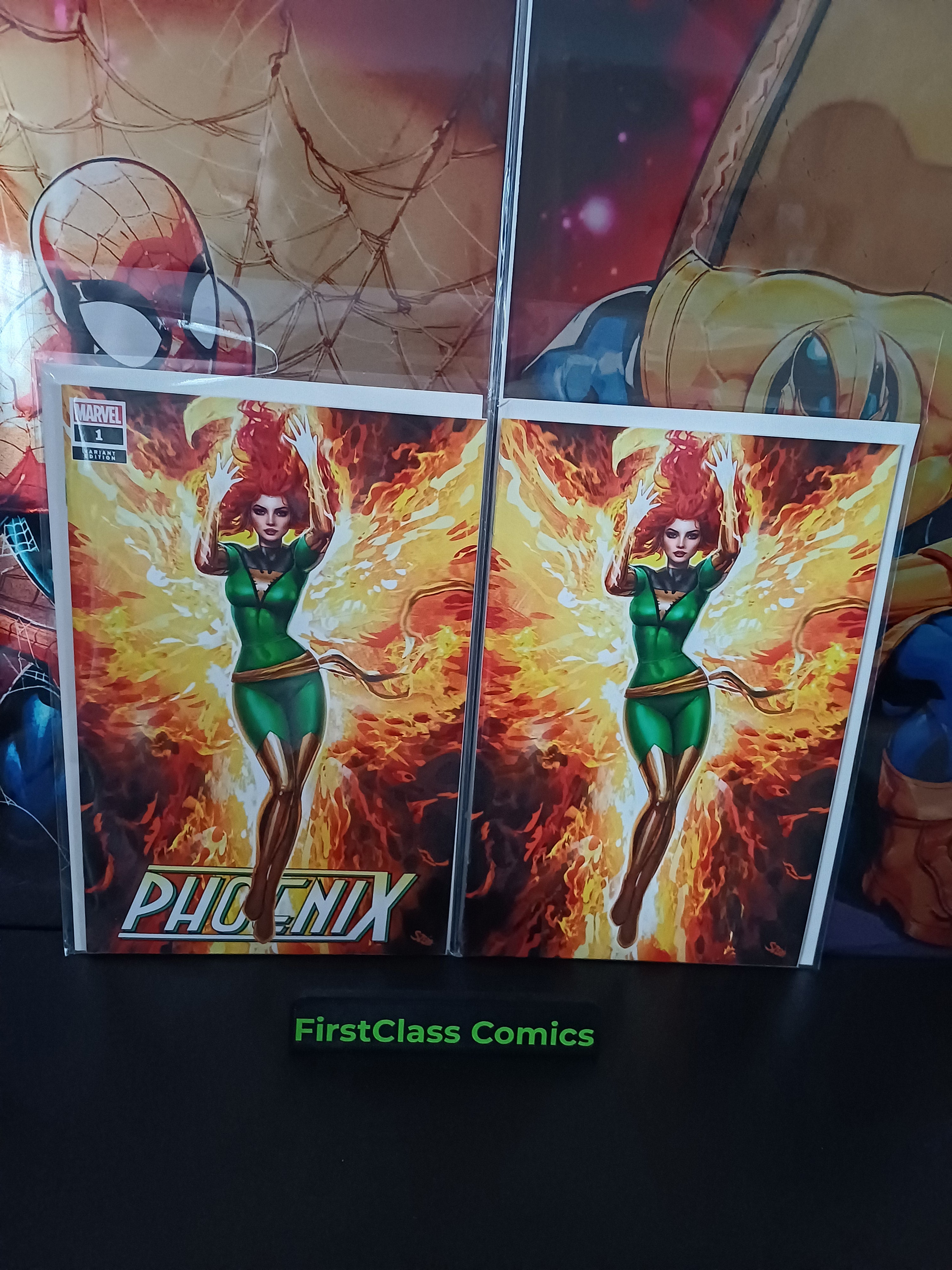 Phoenix #1 Unknown Comics Nathan Szerdy Virgin & Trade Exclusive