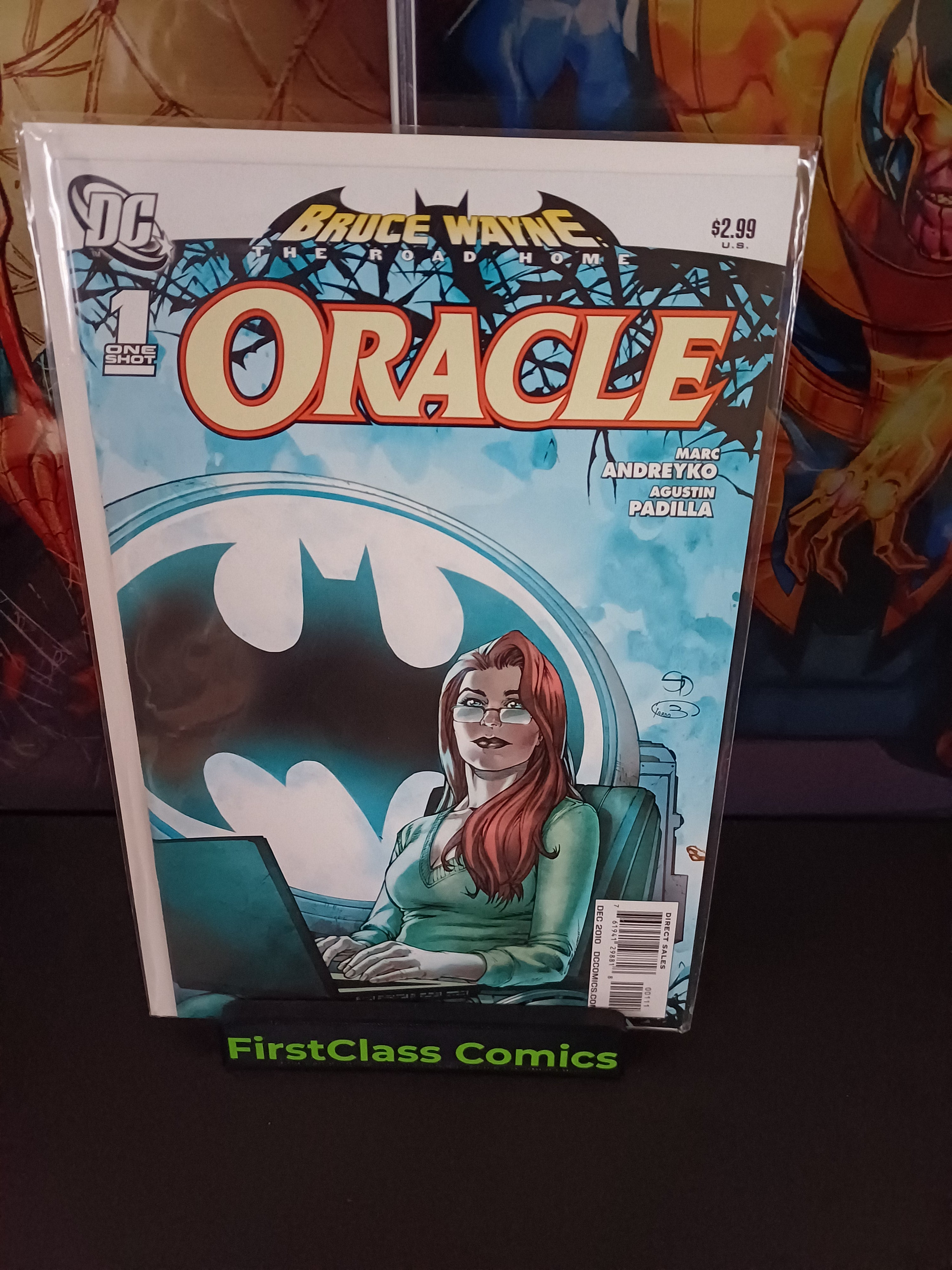BRUCE WAYNE THE ROAD HOME ORACLE #1 DEC 2010 ONE-SHOT DC