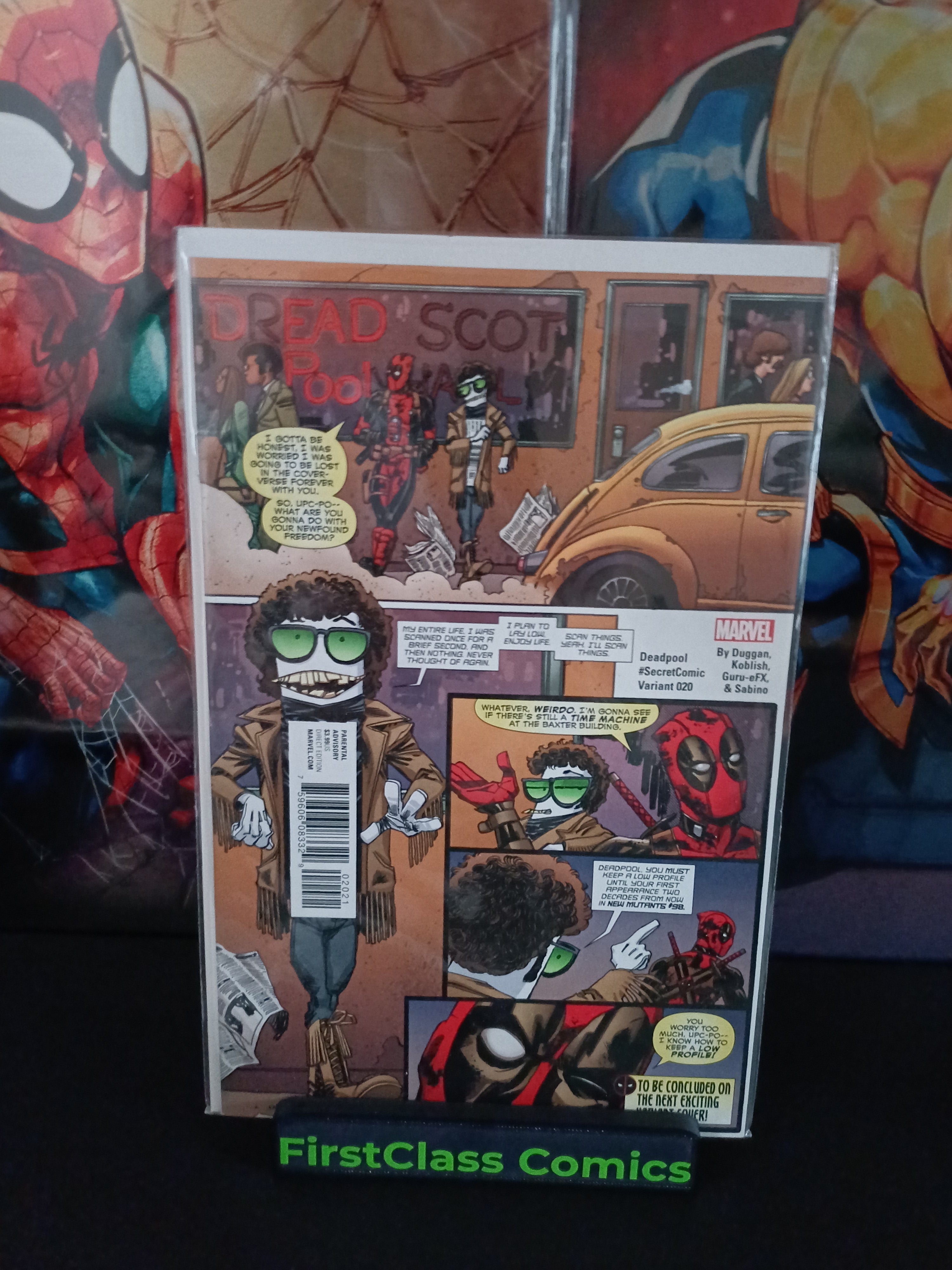 Deadpool #20 Marvel Comics 2016 Secret Variant