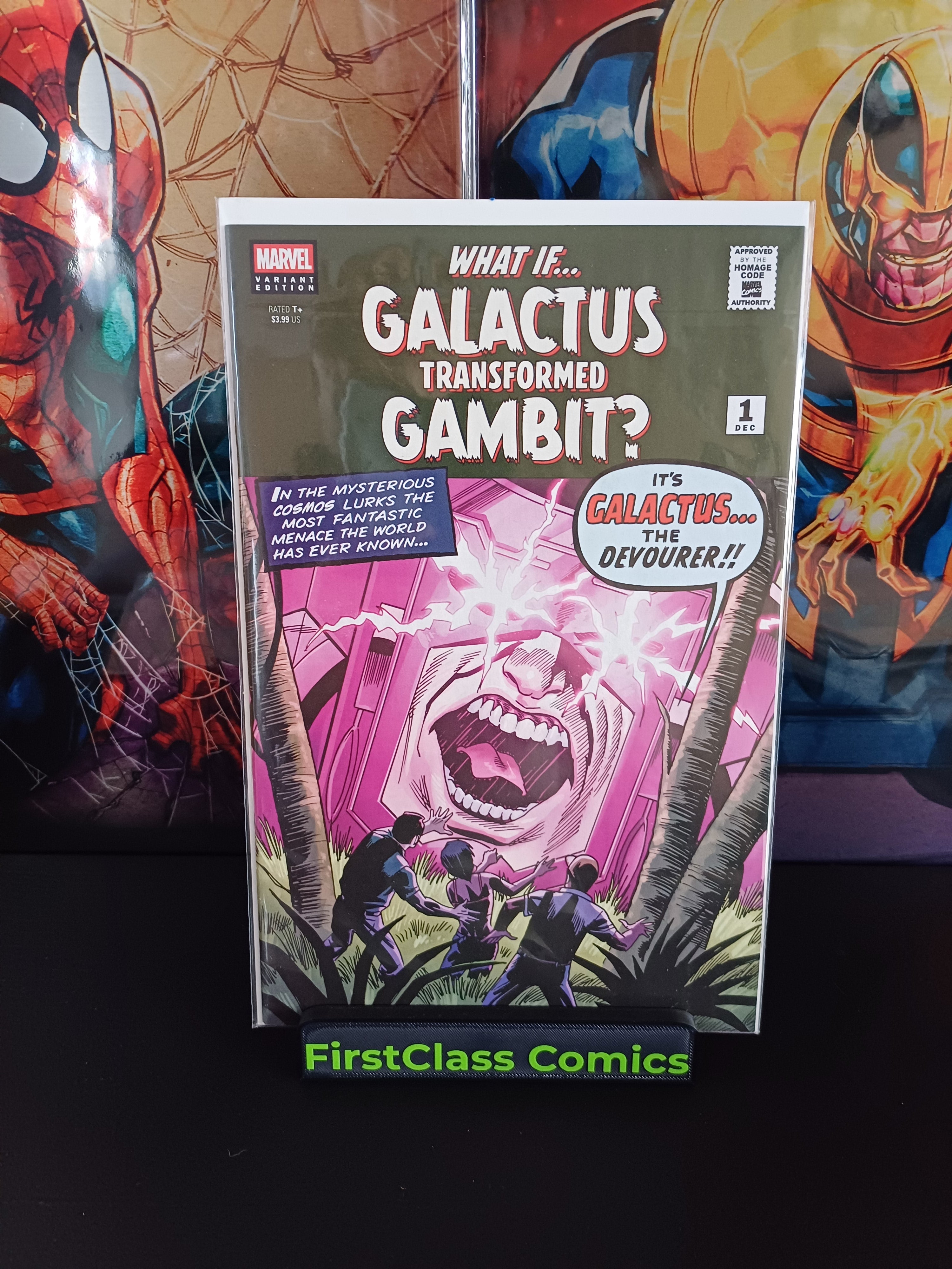 What If Galactus Transformed Gambit #1 Homage Variant Marvel Comics
