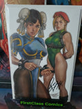 STREET FIGHTER #1 SIGNED RON LEARY VIRGIN EXCLUSIVE W/COA CHUN-LI CAMMY