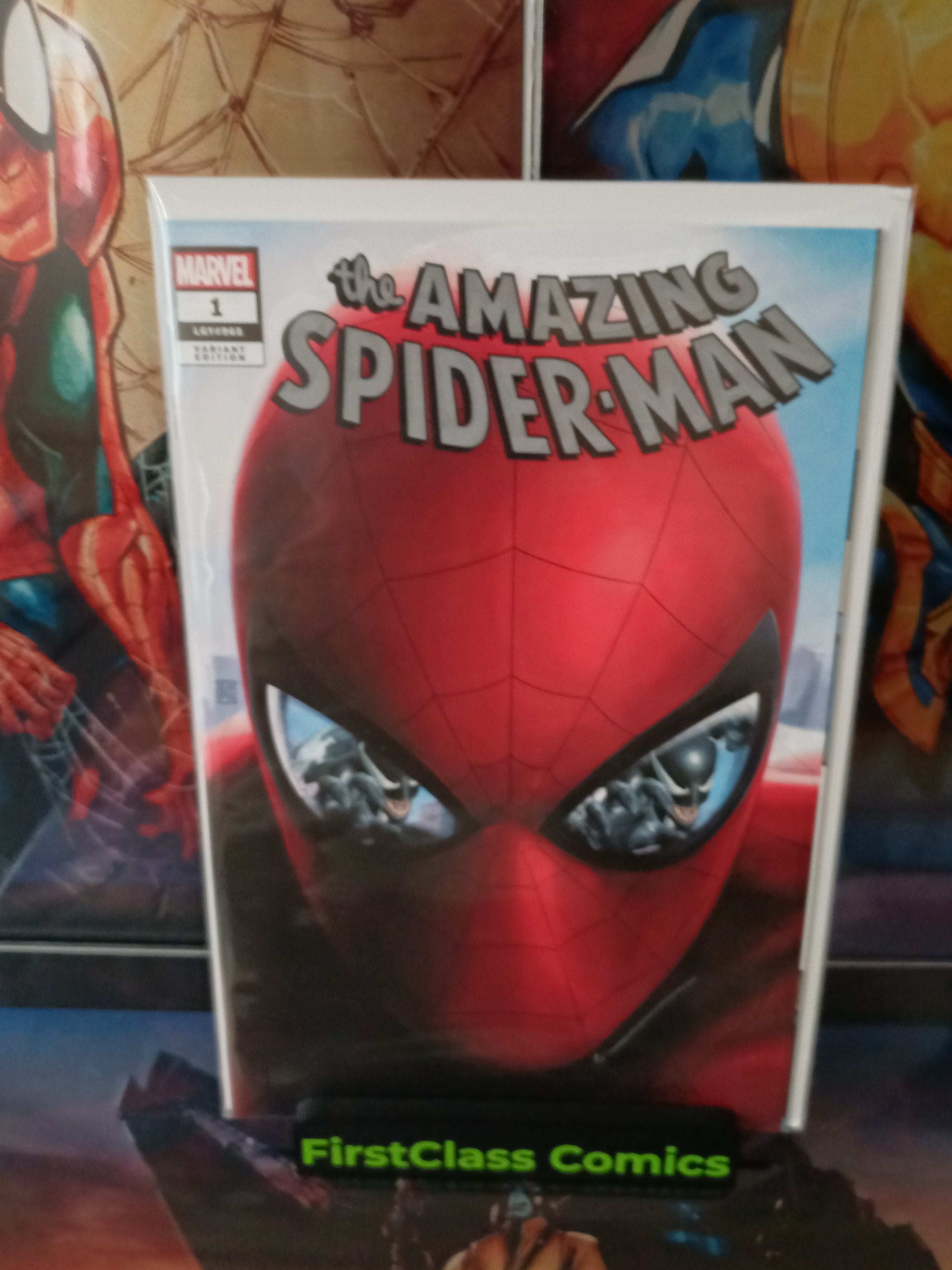 Amazing Spider Man#1 C2E2 2025 signed By John Tyler Christopher W/ COA LTD 1000