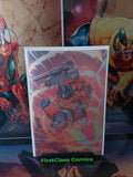 Transformers #22 Signed Jonathan Uribe Virgin Foil Cover  W/ COA SDCC 2025