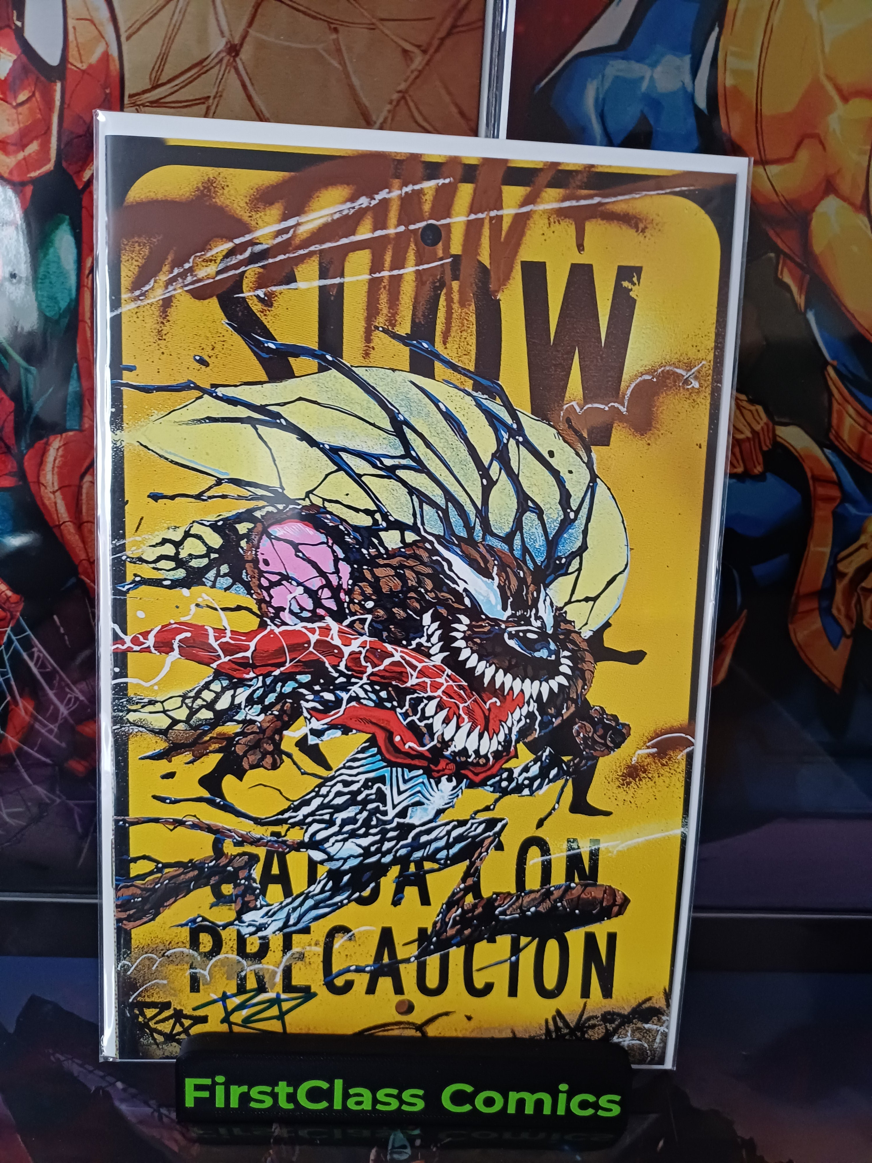 Venom Speedy Gonzalas Artbook Signed By RZP