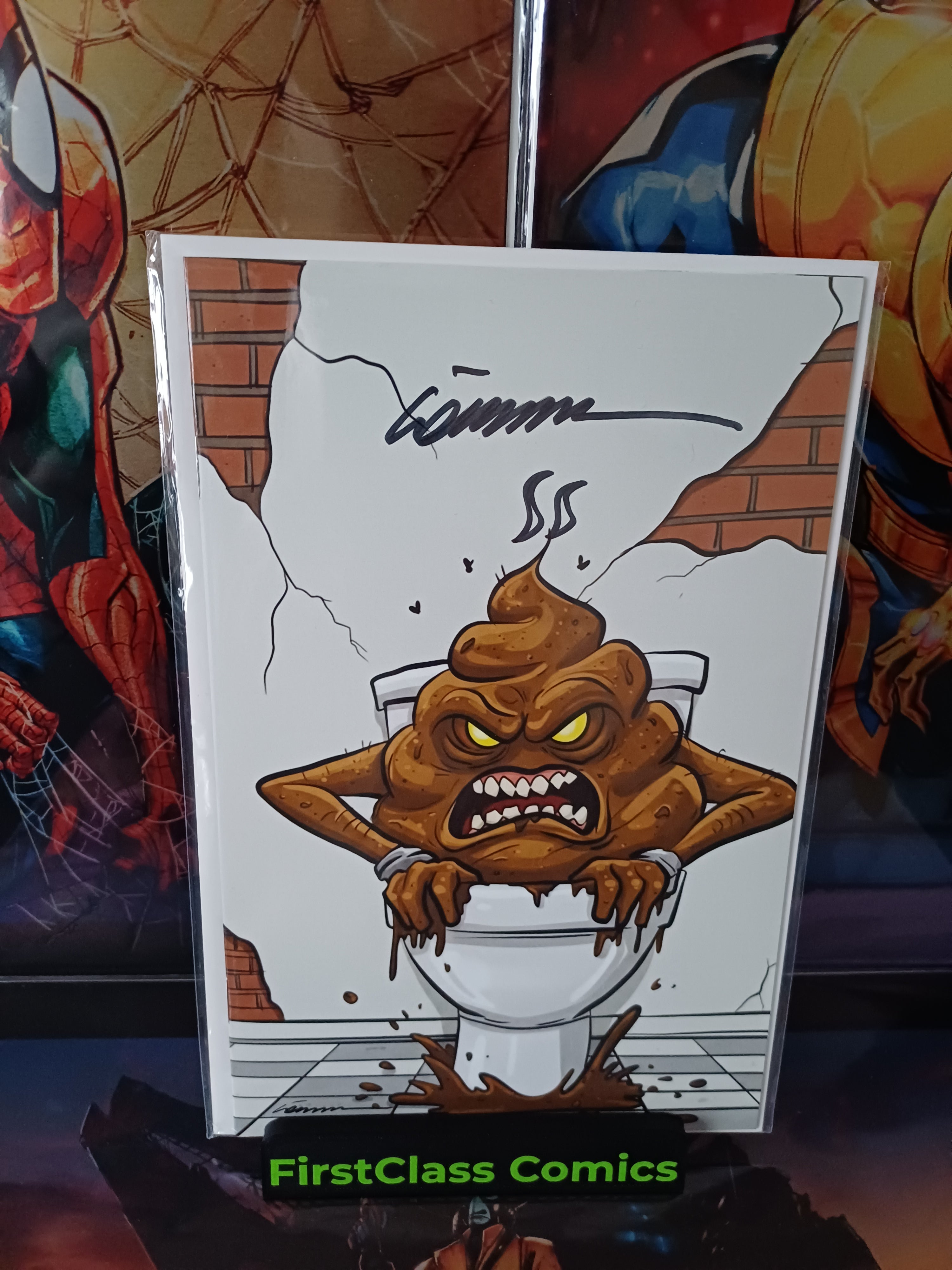 GORKEM DEMIR NYCC O SHIT SIGNED VIRGIN  EXCLUSIVE