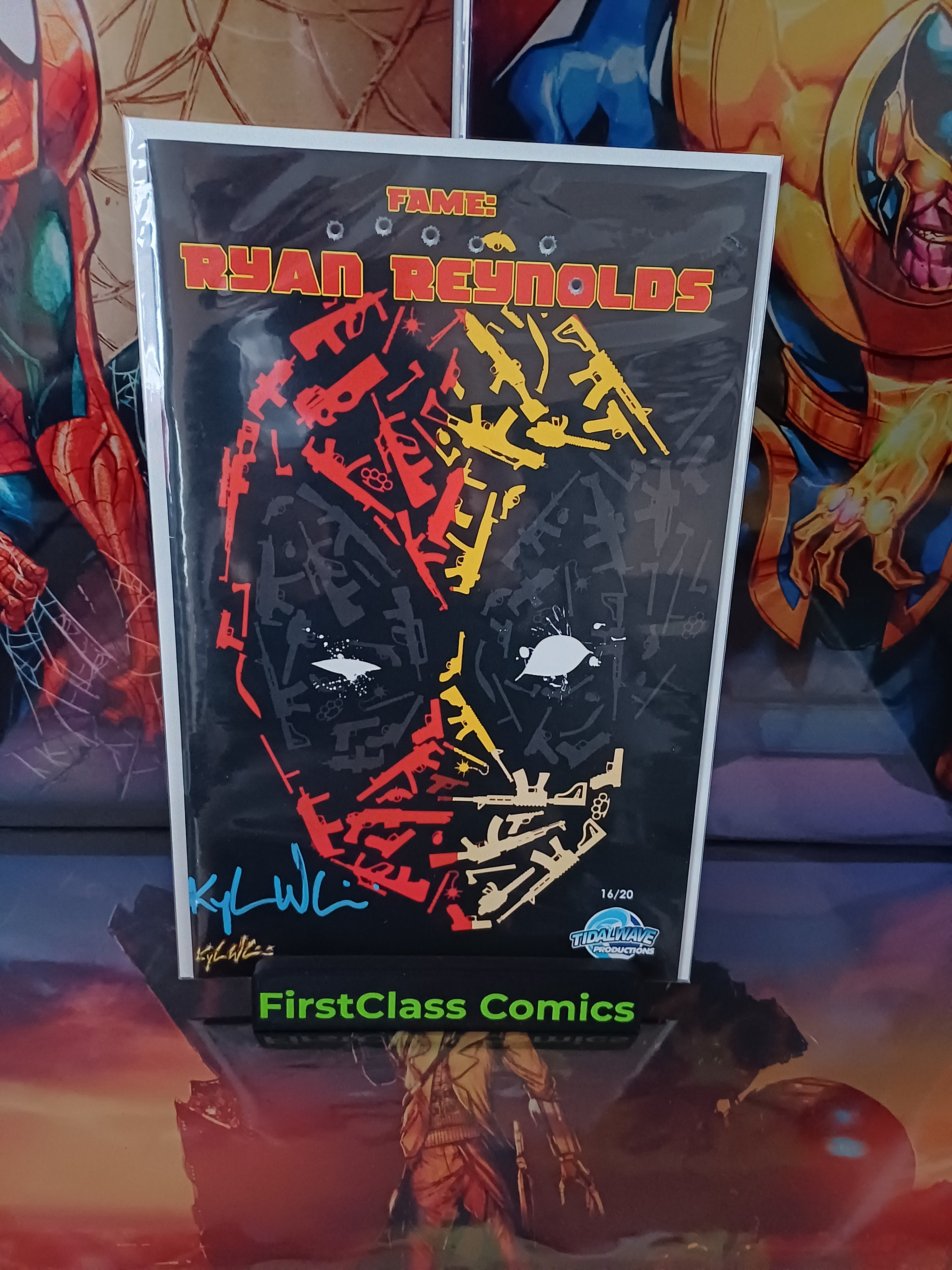 Fame: Ryan Reynolds Signed  Kyle Willis With COA 16/20